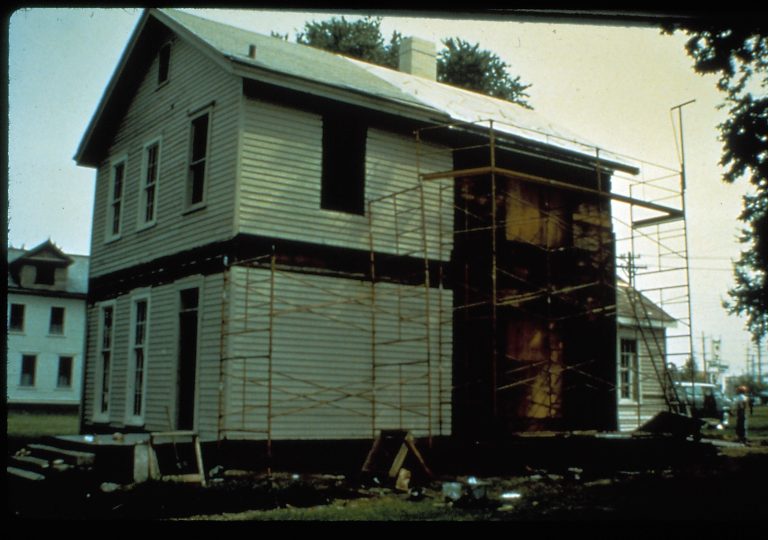 NA Robinson House Restoration Robinson House, Restoration