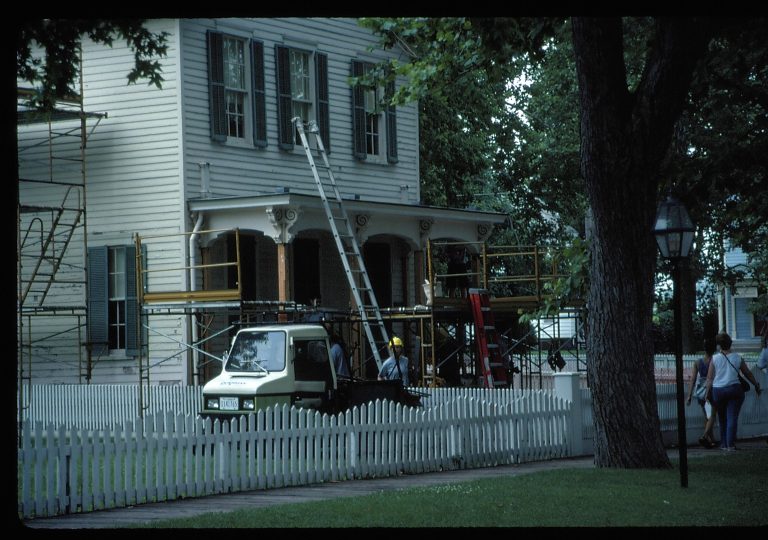 NA Robinson House Restoration Robinson House, Restoration