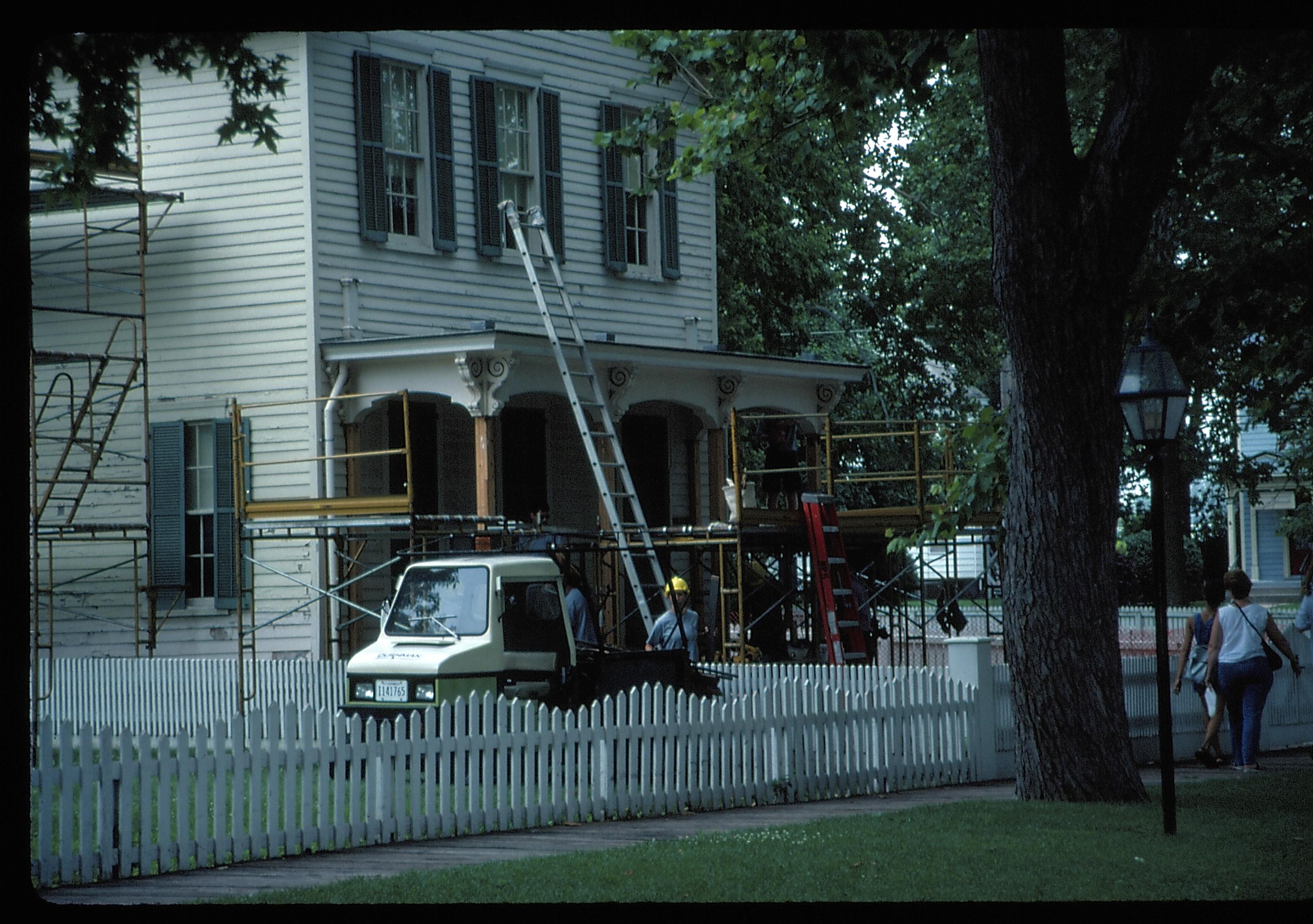NA Robinson House Restoration Robinson House, Restoration