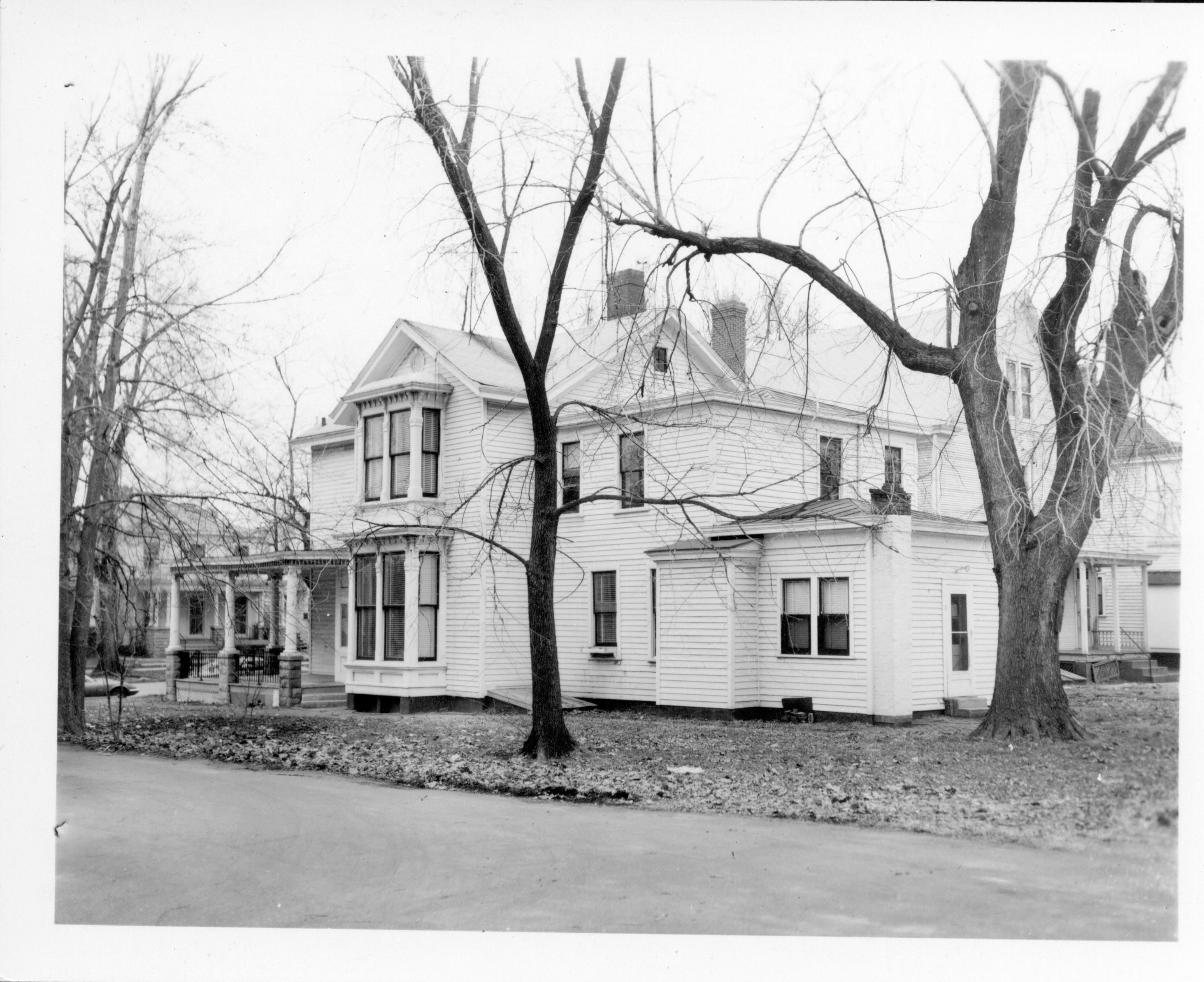 Henson Robinson House- South and East Lincoln Home NHS- Robinson House, neg 1 class 351, class 1 pic 1 Robinson House