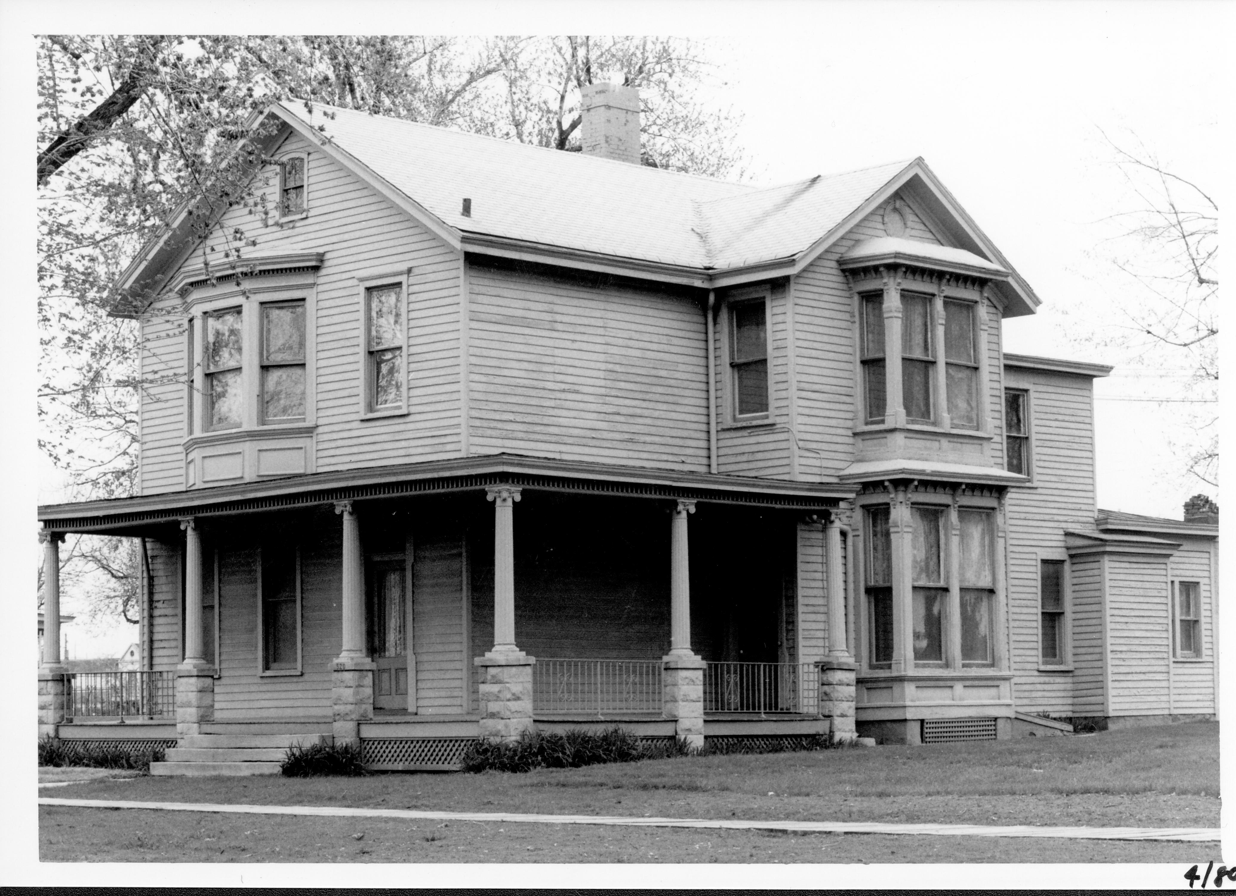 Henson Robinson House Lincoln Home NHS- Robinson House, neg 1 class 351 Robinson House