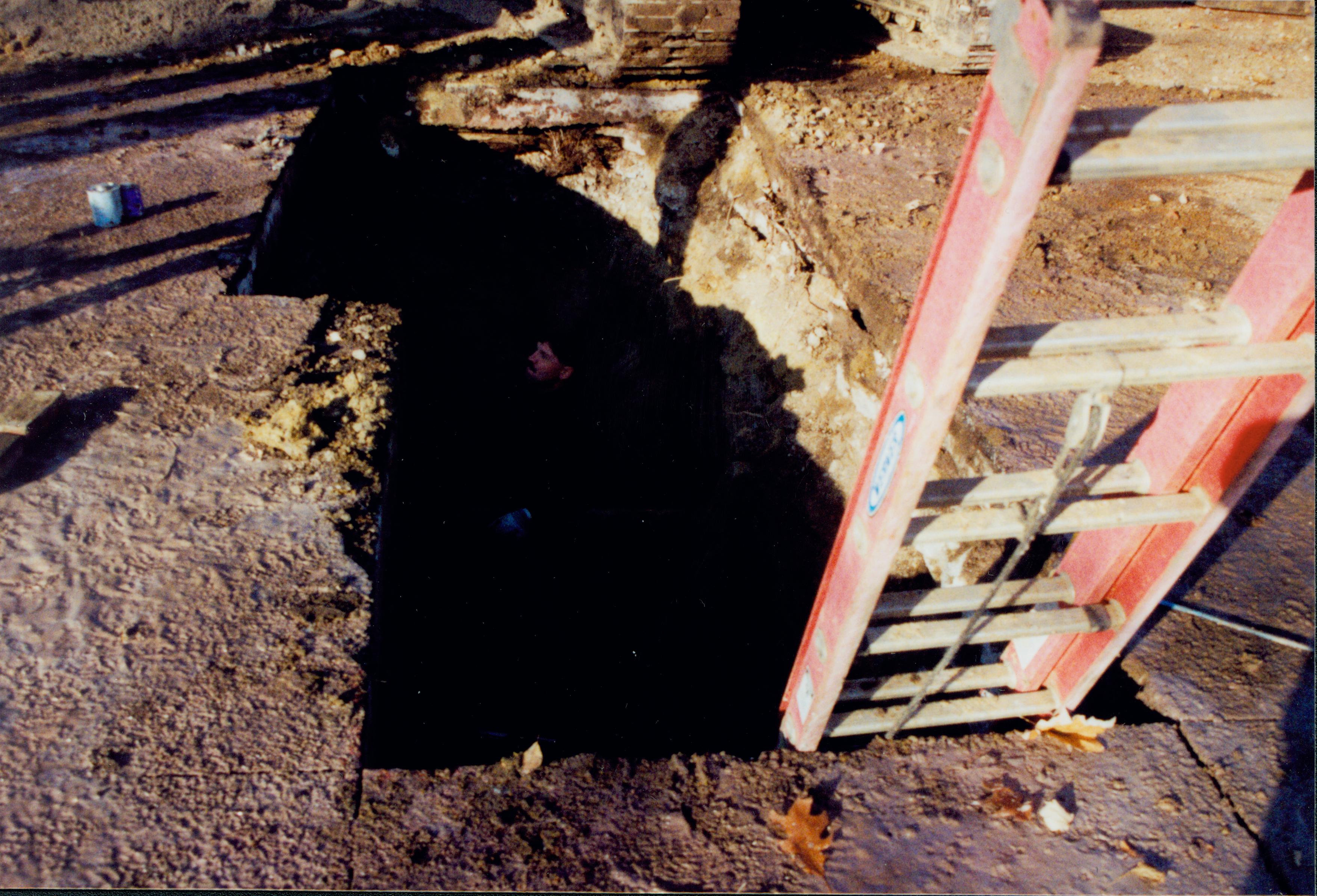 Sewer Work 2 Lyon House, Sewer