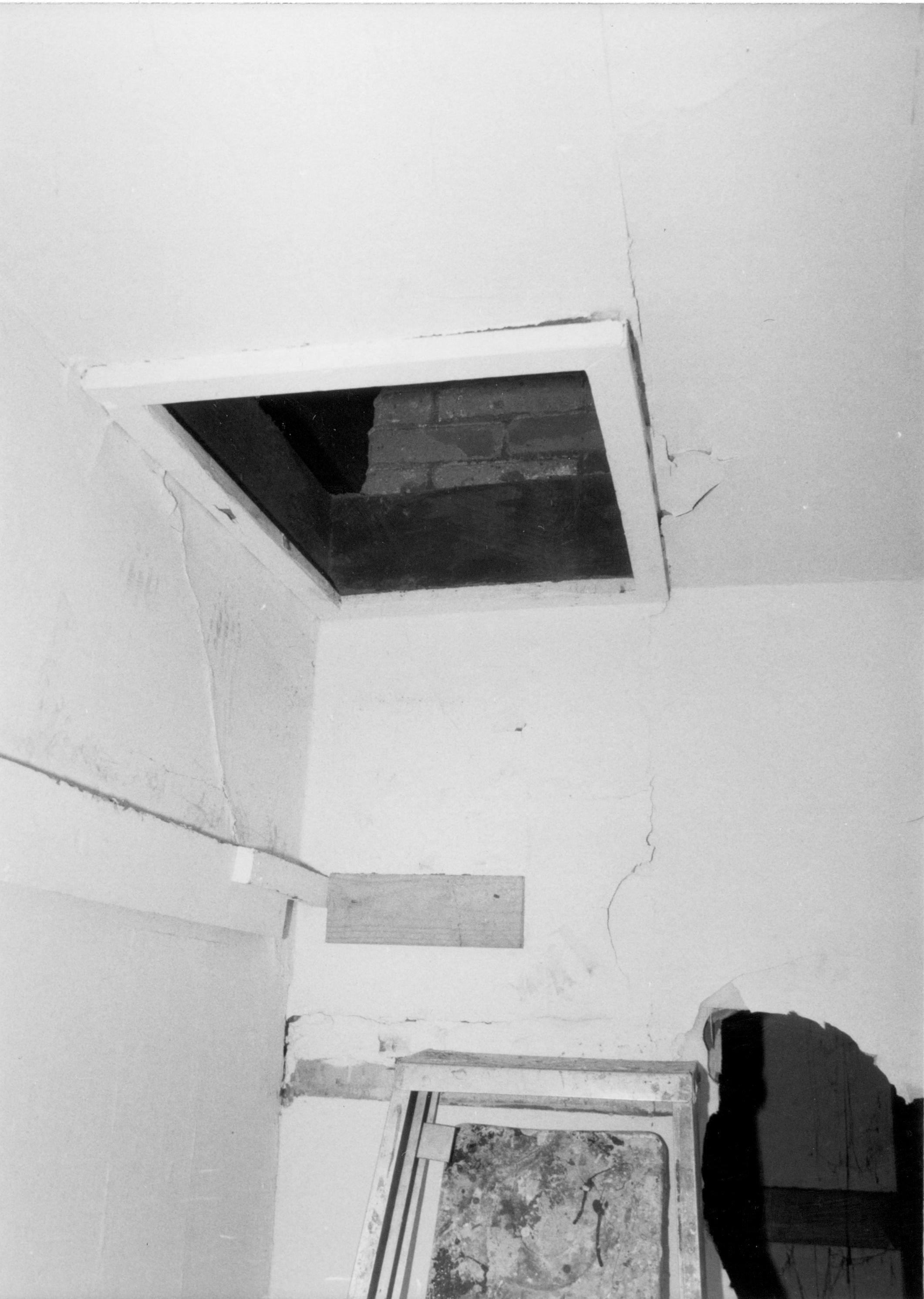 Morse House, HS-9 8-5A; Attic Hatch Morse House, Interior