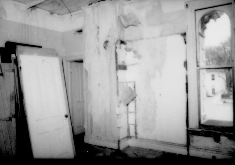 Purpose: Document existing conditions before major removals begin; Stuve House, Room 208, east wall Lincoln Home NHS- Stuve House HS-05-004, exp 22 Stuve House, removals