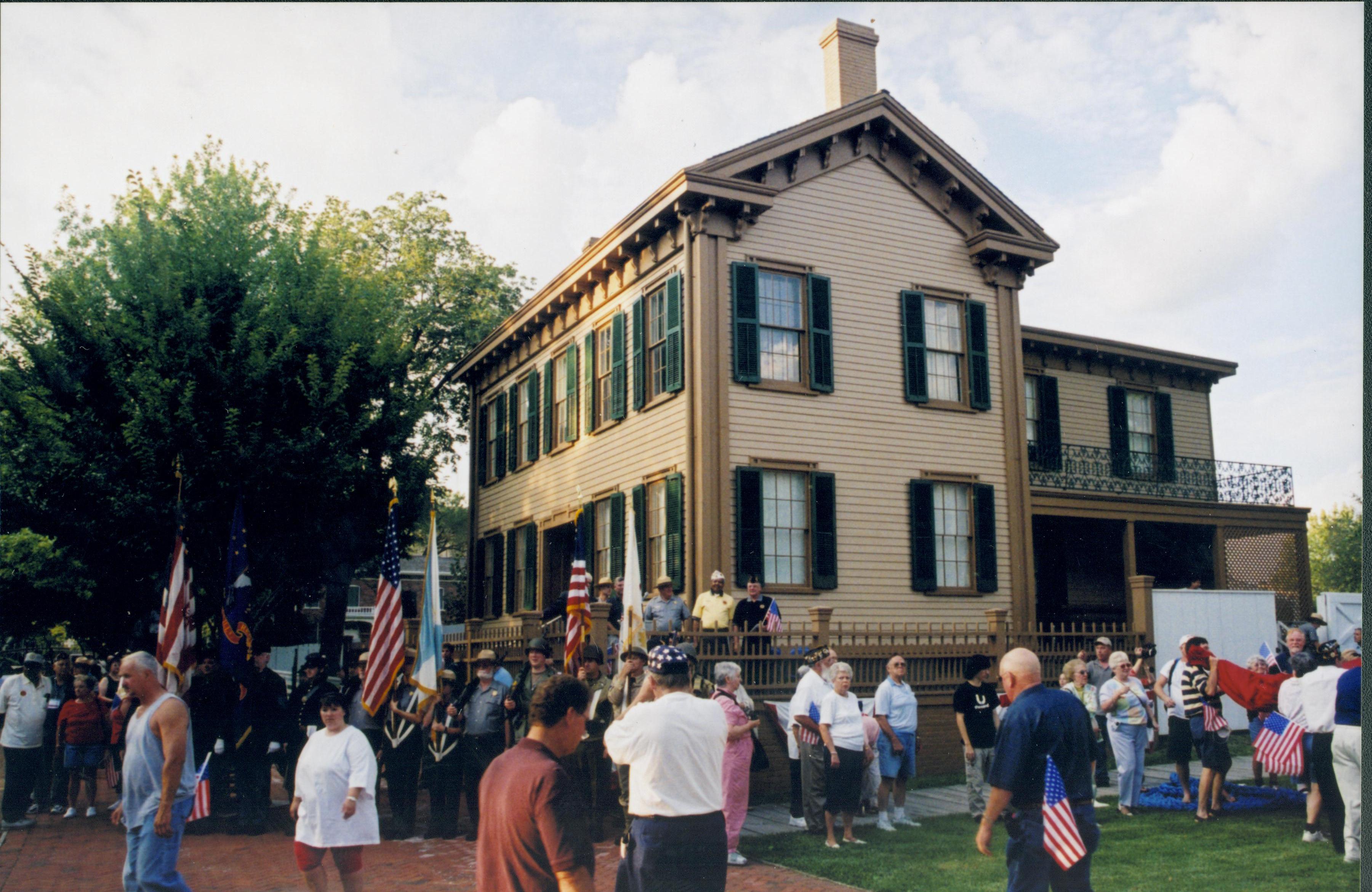 NA Lincoln Home NHS- National Flag Exhibit, Roll 5 exhibit, National Flag