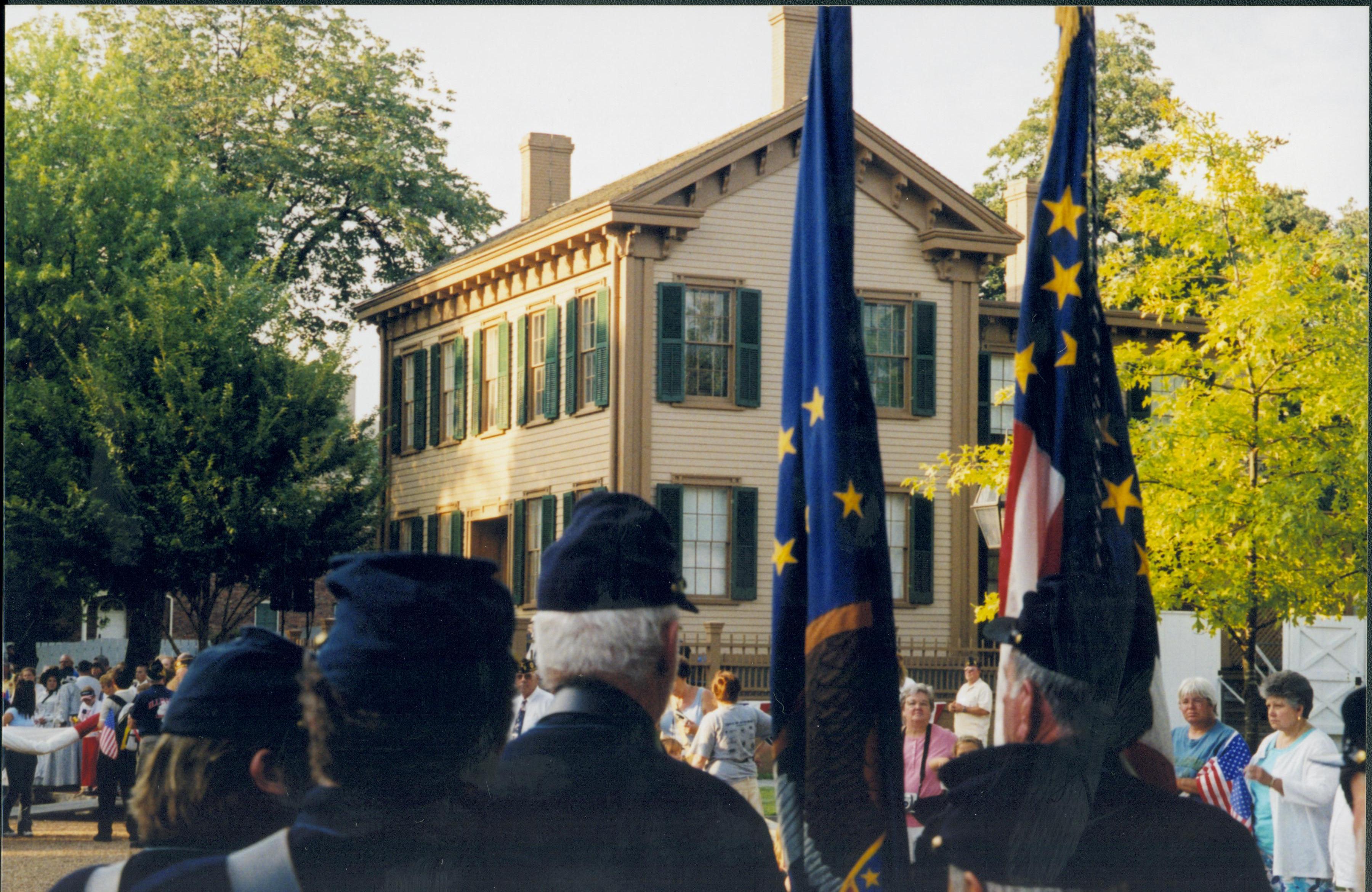 NA Lincoln Home NHS- National Flag Exhibit, Roll 3 exhibit, National Flag