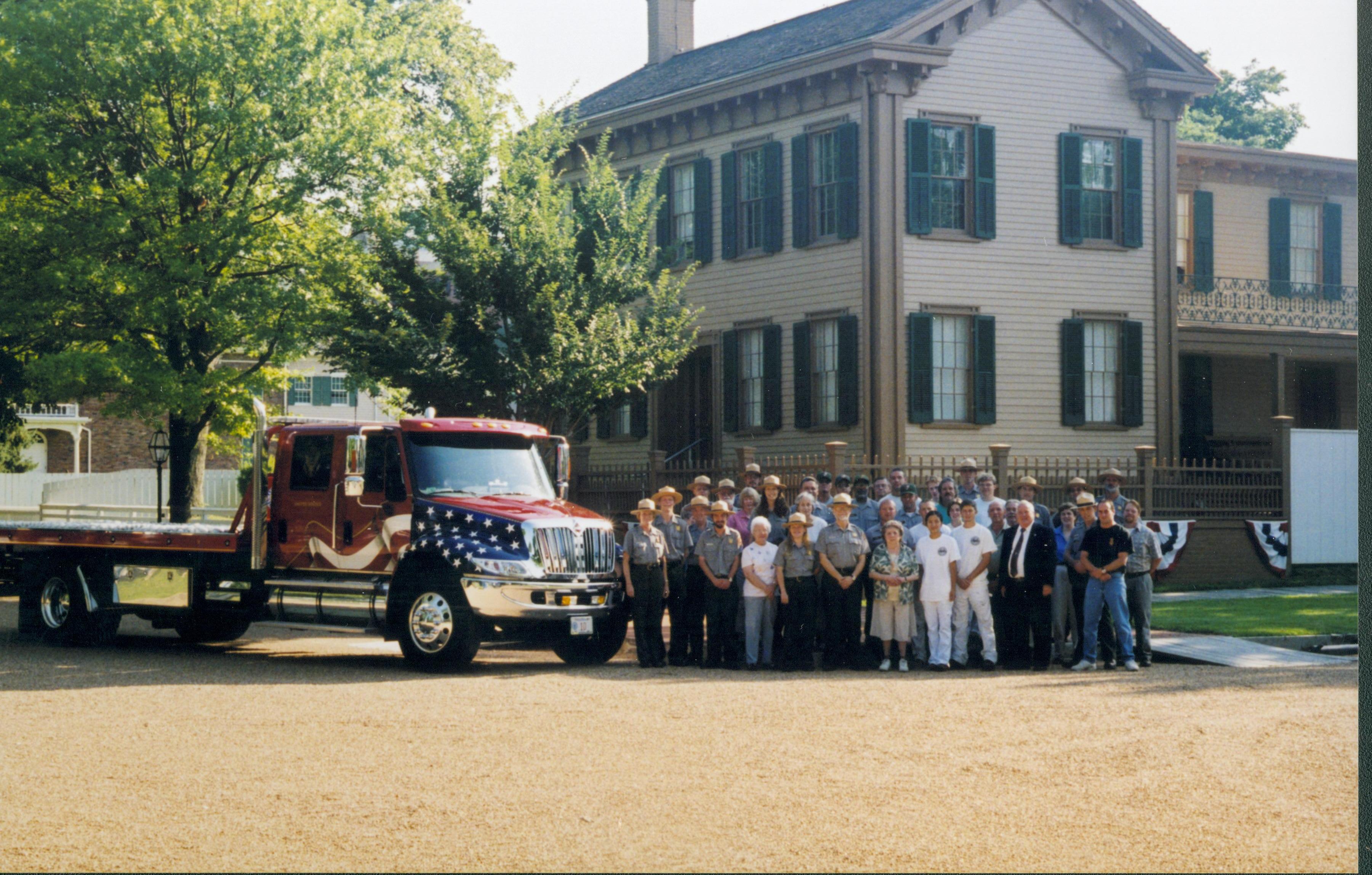 NA Lincoln Home NHS- National Flag Exhibit, Roll 4 exhibit, National Flag