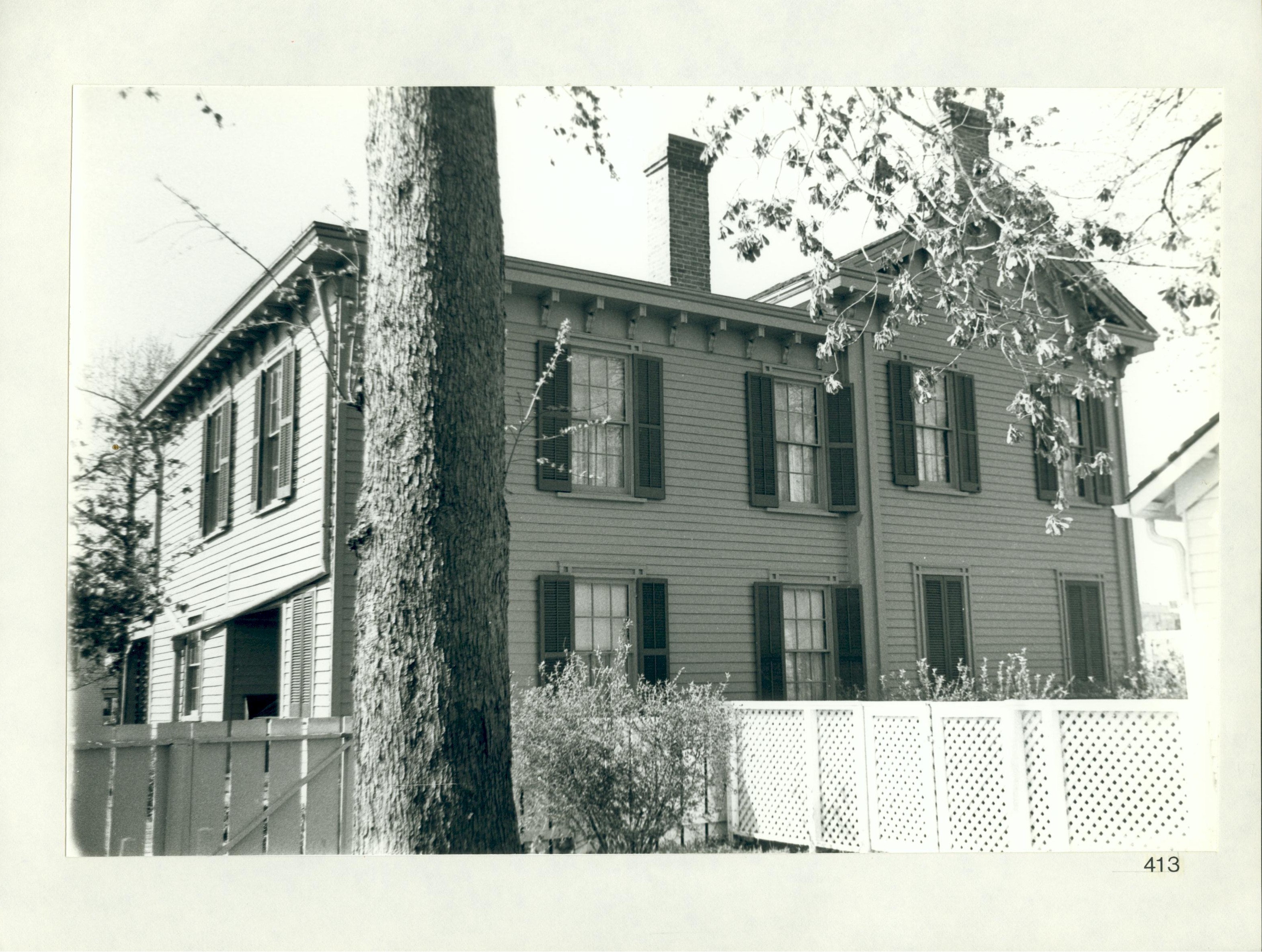 View from Northeast, Lincoln, Home