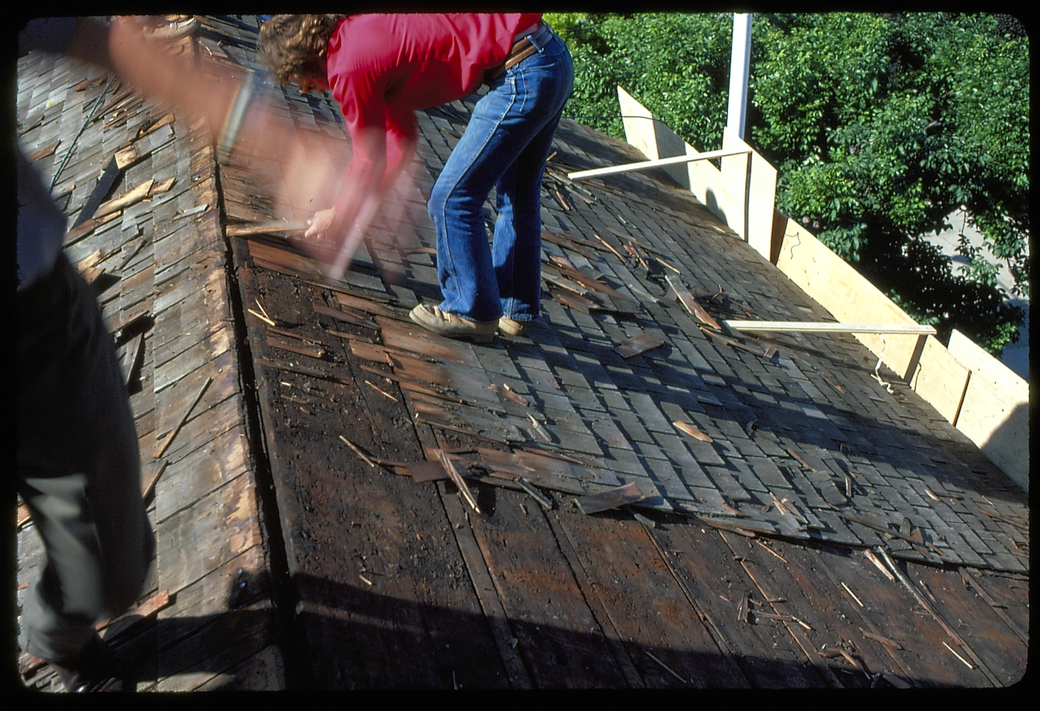Lincoln Home - New Roof - Reshingling Lincoln, home, roof, shingles