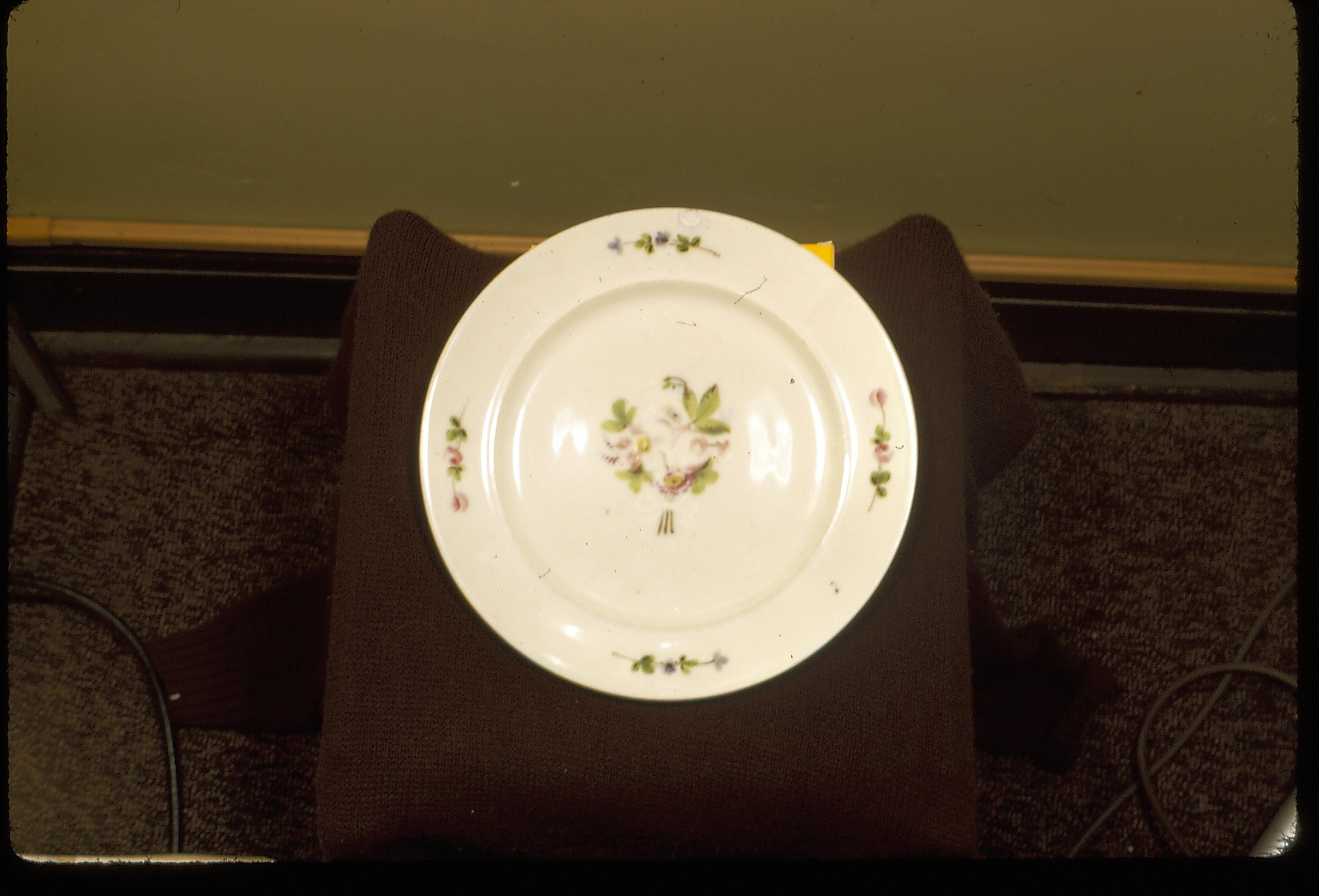 NA 2C.4 Lincoln, home, Dining Room, plate