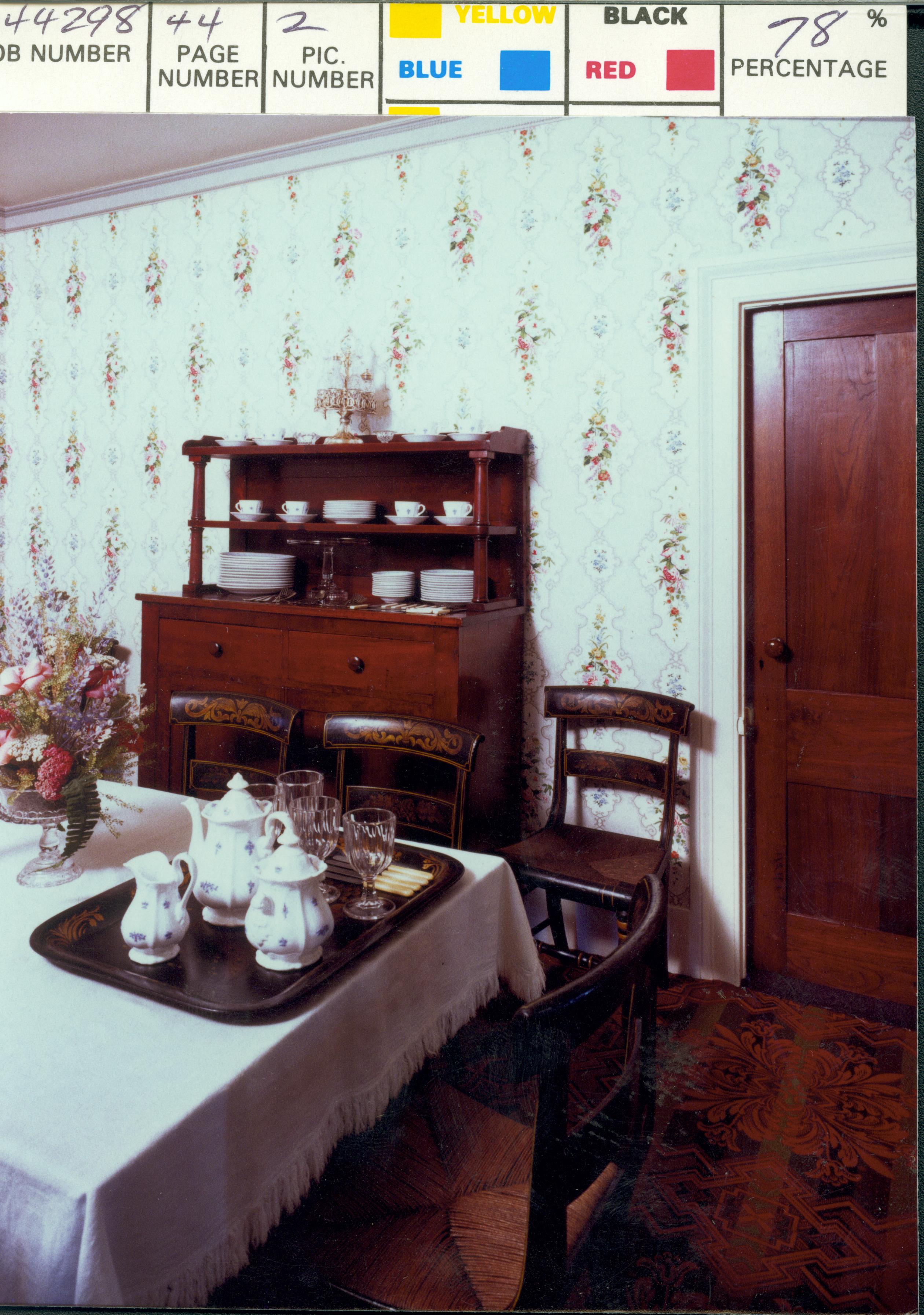 The Kitchen Job#44298,PG44,PIC2 Lincoln Home, Restoration, Dining Room