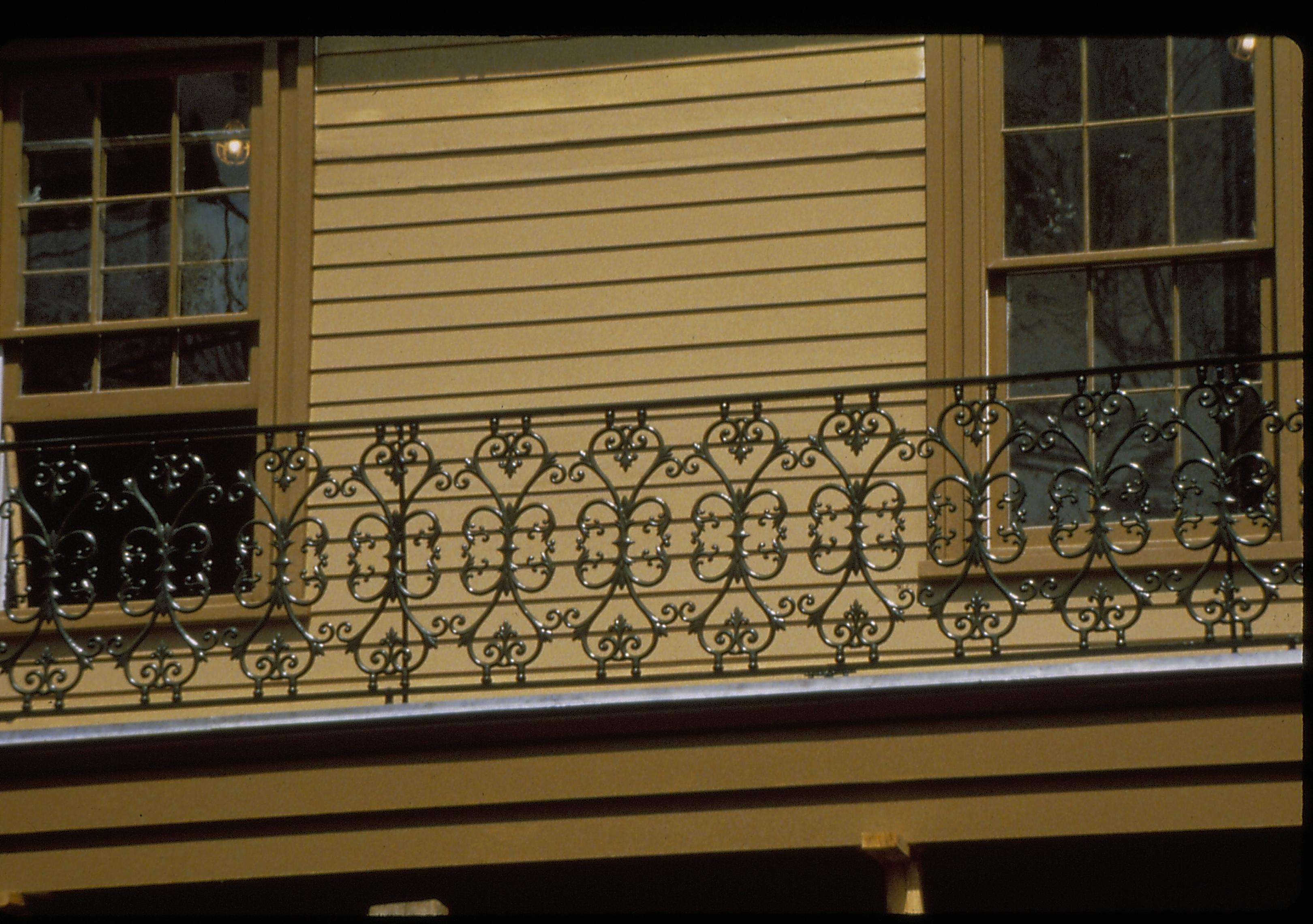 NA Lincoln Home, Restoration, Exterior, Balcony Railing