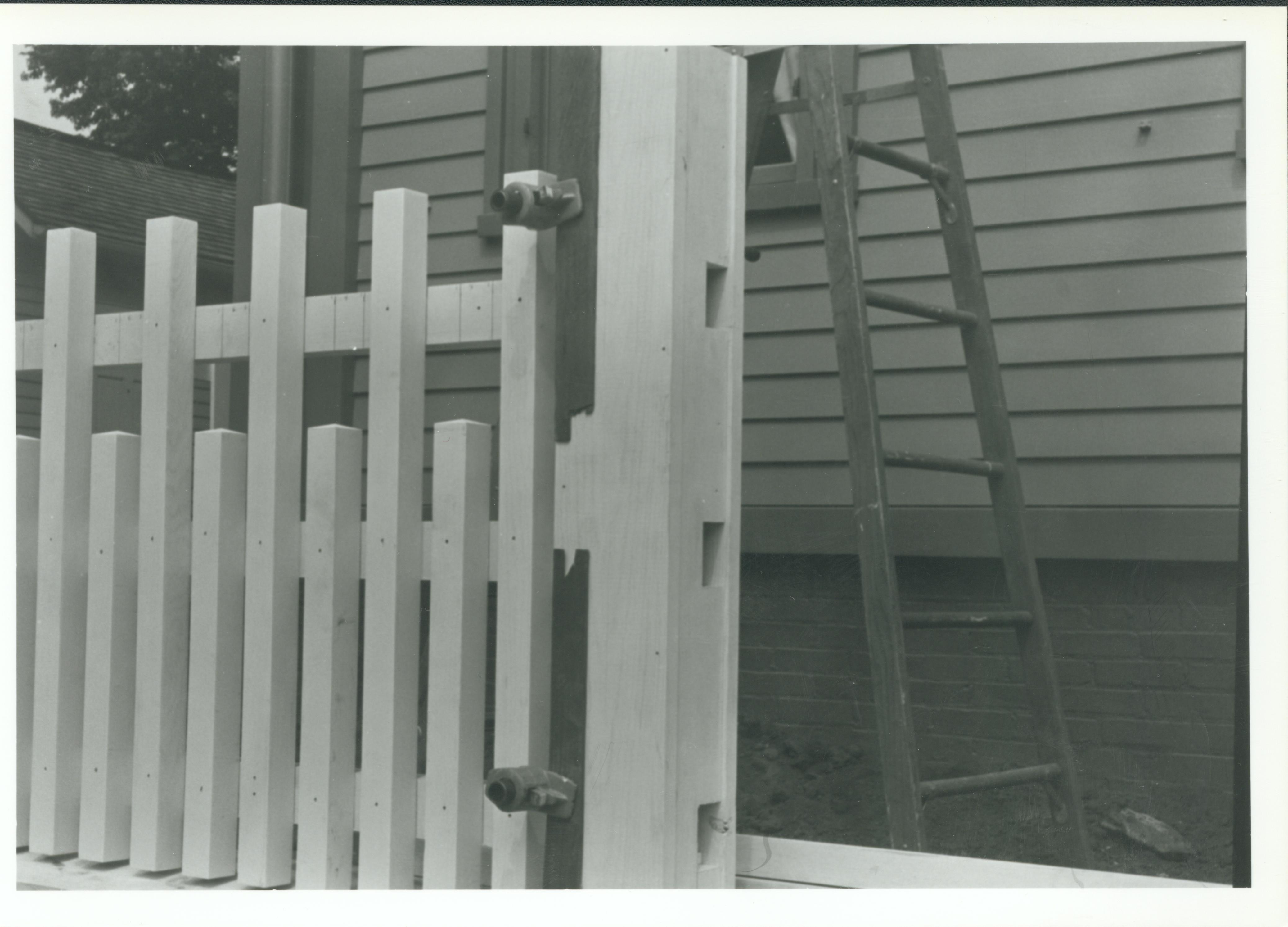 Front Fence 32-5 Lincoln, Home, restoration, fence, front