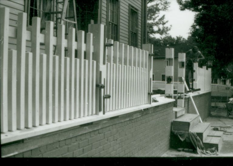 NA Home Restoration Lincoln, Home, restoration, front, fence