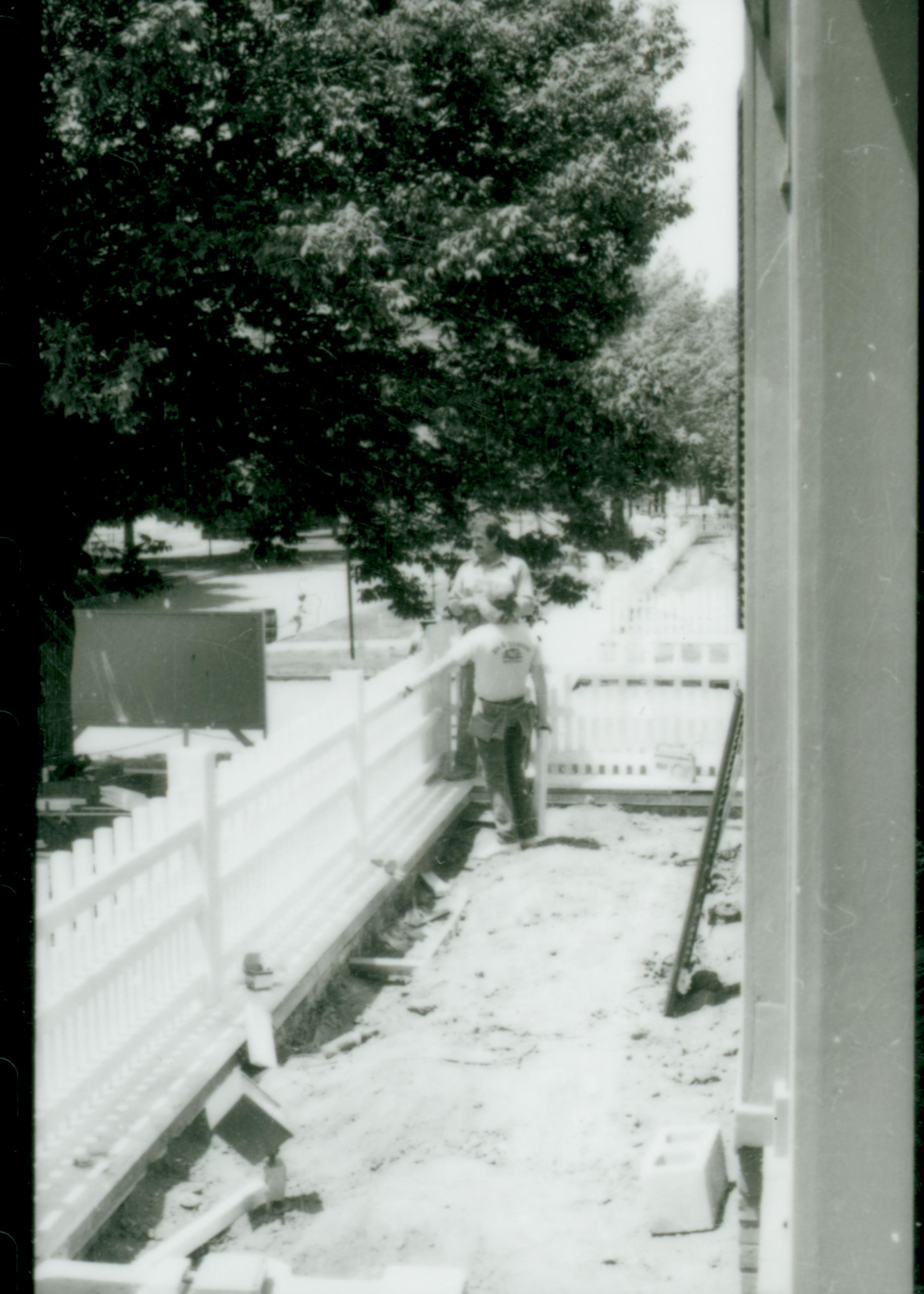 NA Restoration, Lincoln, home, fence, front