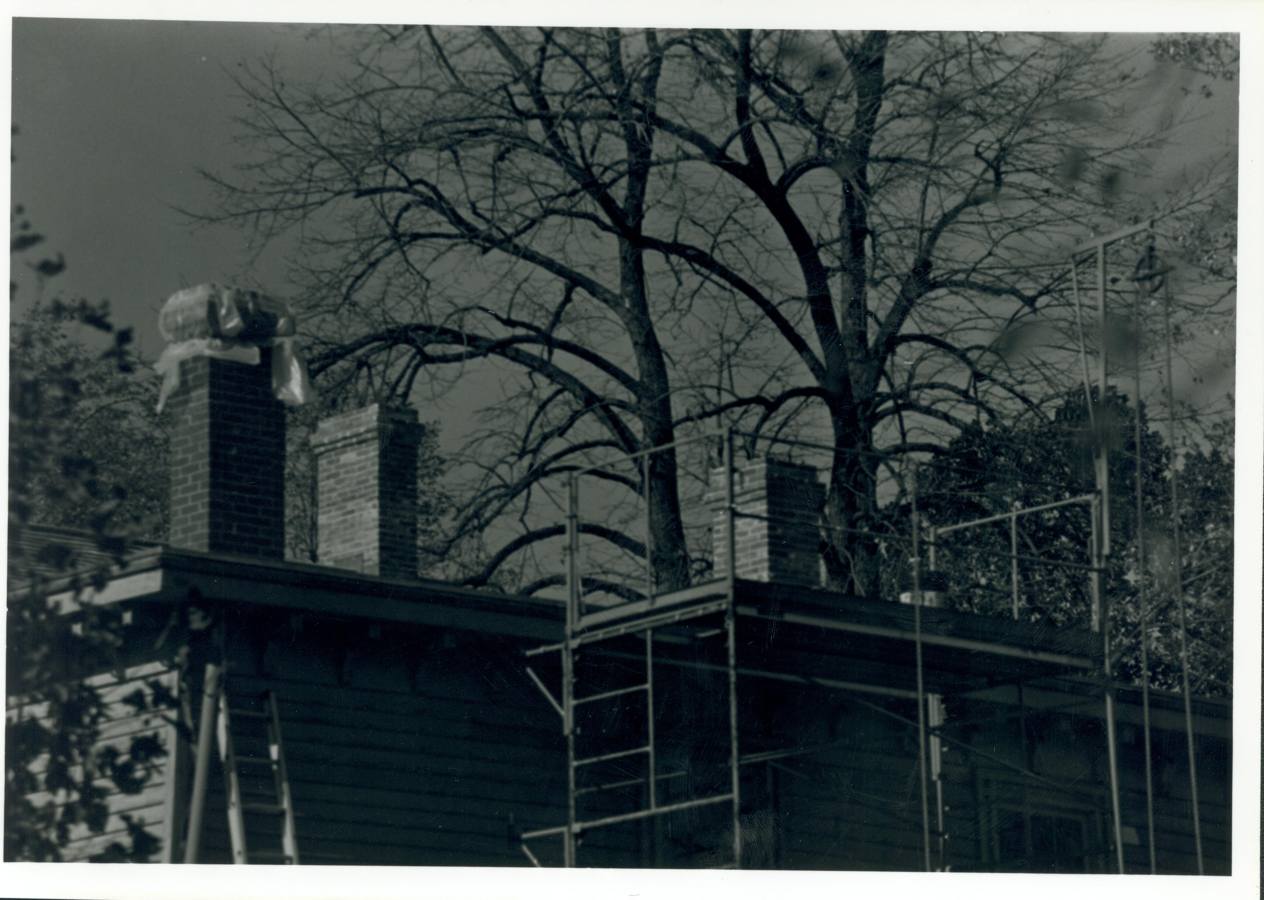 East 25-Sep Lincoln, Home, restoration, east, chimney
