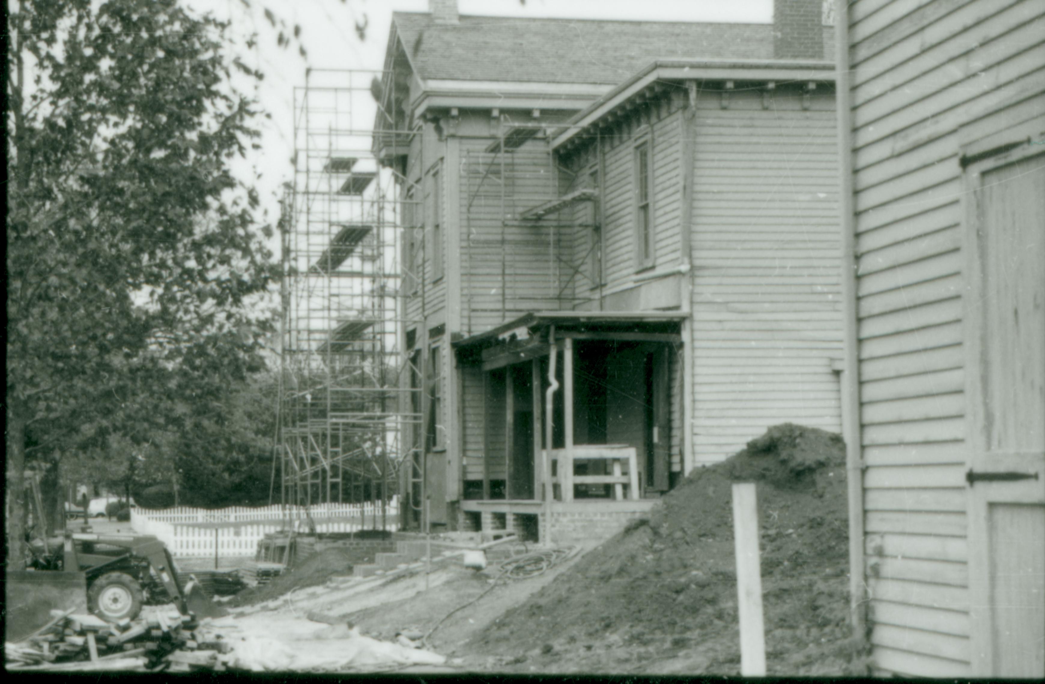 NA neg. contact sheet (Home Restoration) Lincoln, Home, southeast
