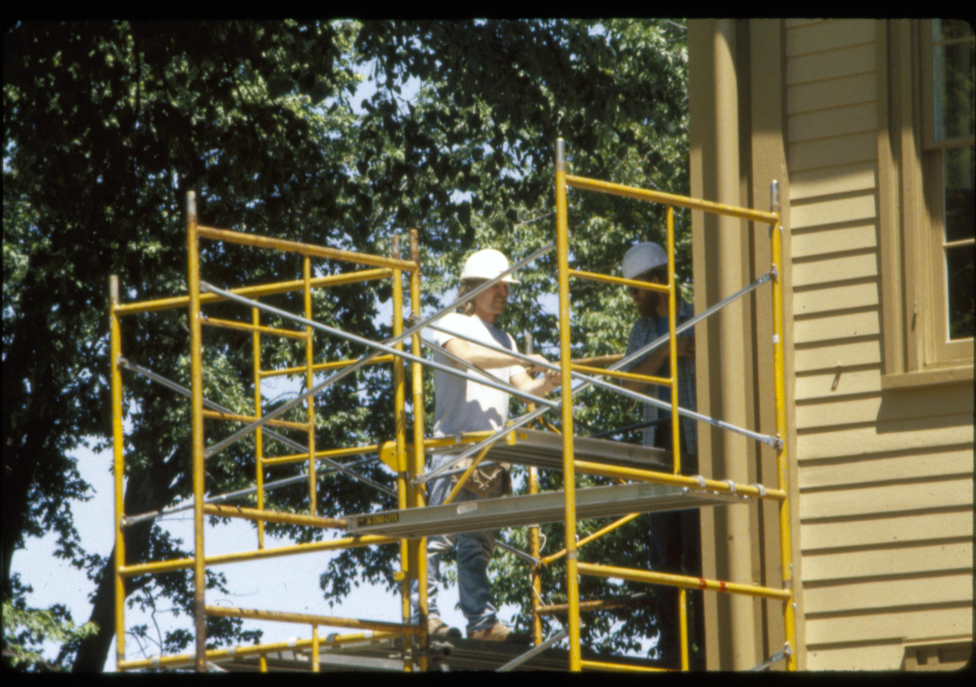 NA slide sleeve (MASTER Lincoln Home Restoration) Lincoln, Home, Restoration, scaffolding