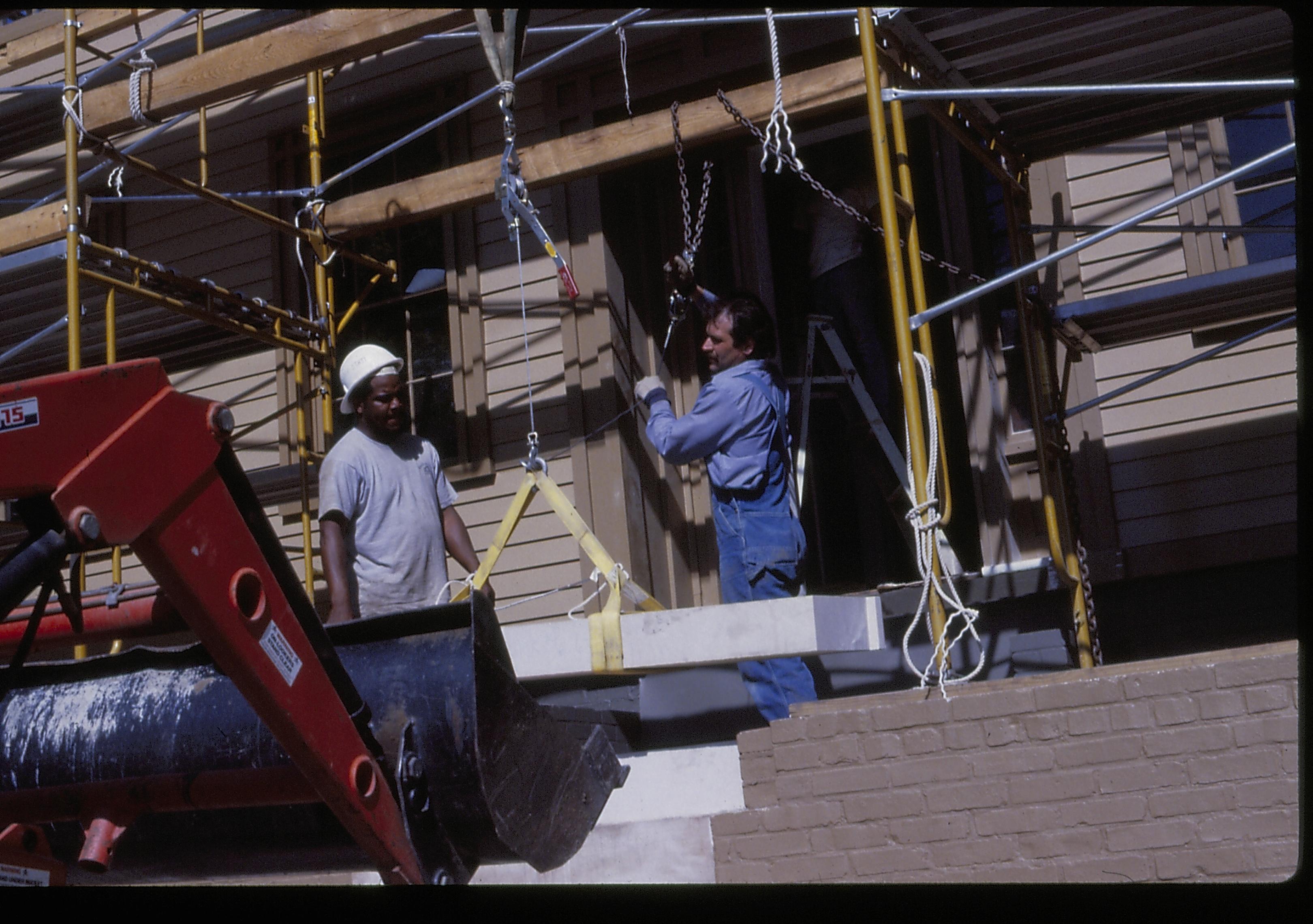 NA slide sleeve (MASTER Lincoln Home Restoration) Lincoln, Home, Restoration, scaffolding