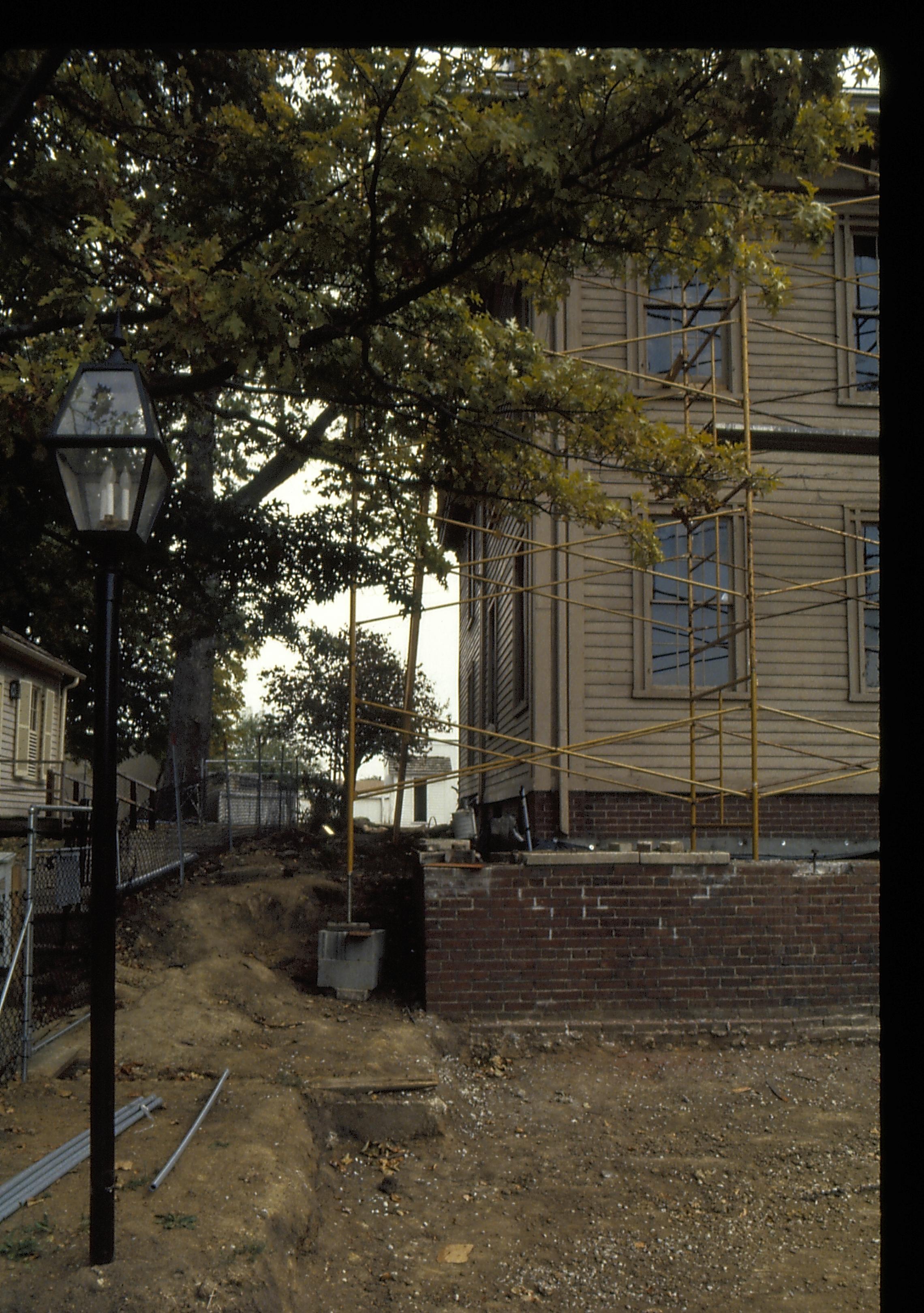 NA slide sleeve (MASTERS LIHO Restoration) Lincoln, Home, Restoration, scaffolding