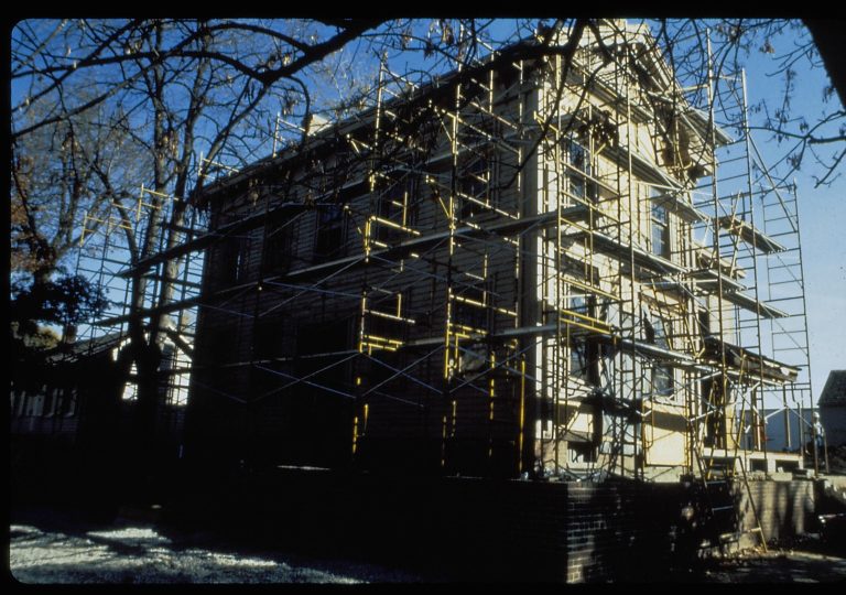 NA slide sleeve (Lincoln Home Restoration Duplicates) Lincoln, Home, Restoration, scaffolding