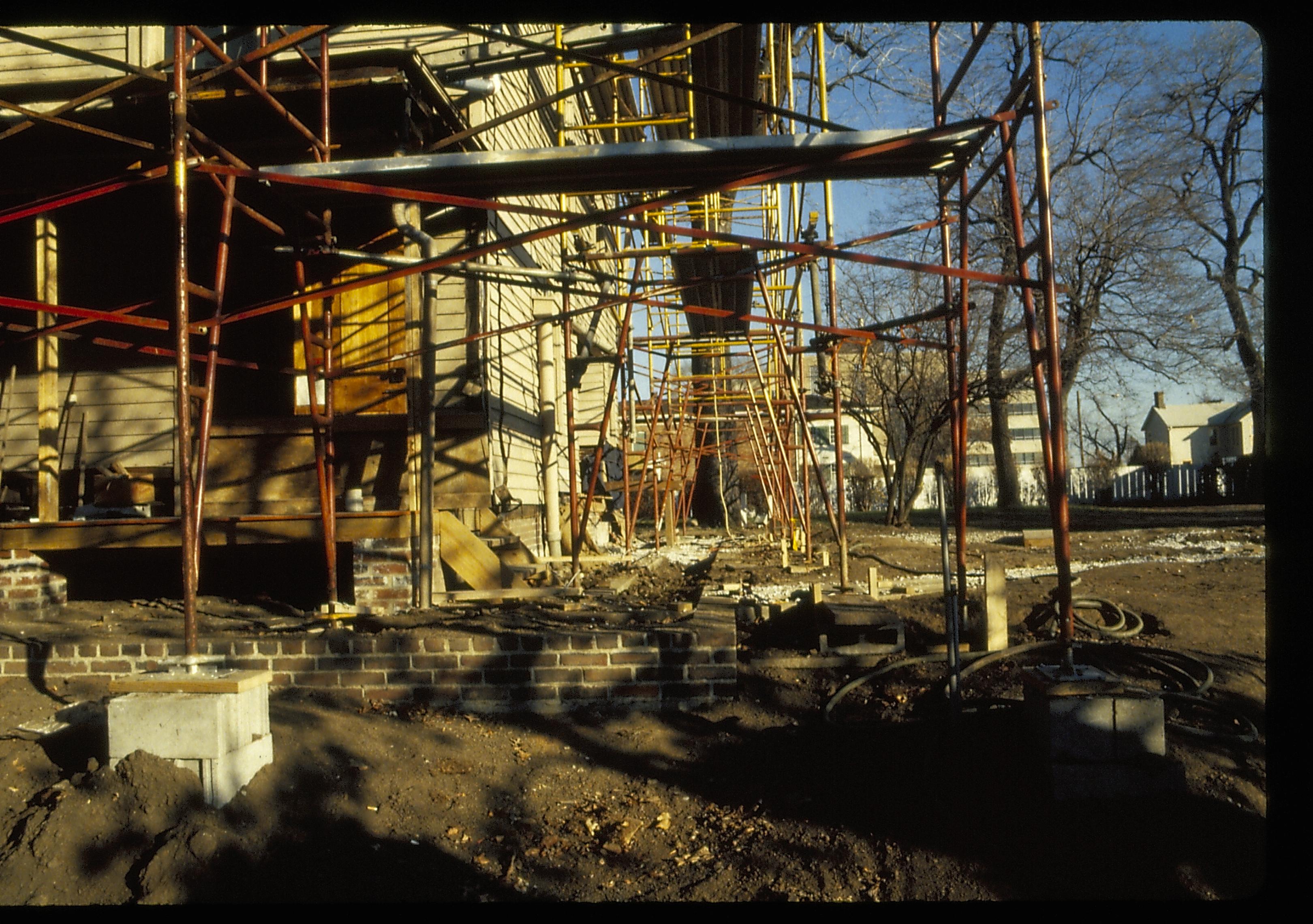 NA slide sleeve (MASTER Lincoln Home Restoration) Lincoln, Home, Restoration, scaffolding