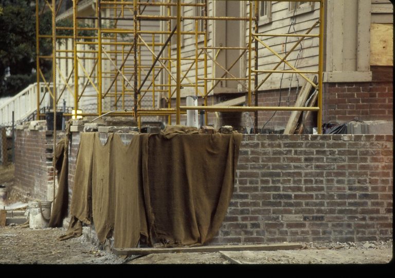 NA slide sleeve (MASTER Lincoln Home Restoration) Lincoln, Home, Restoration, scaffolding