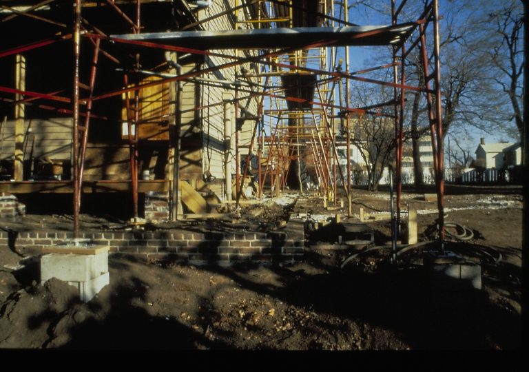 NA slide sleeve ( Lincoln Home Restoration Duplicates) Lincoln, Home, Restoration, scaffolding