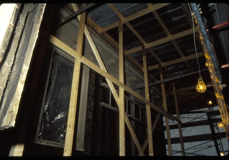 NA slide sleeve (Archives-Lincoln Home Restoration) Lincoln, Home, Restoration, Scaffolding