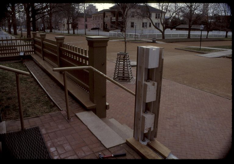 NA slide sleeve (Archives-Lincoln Home Restoration), #5 Lincoln, Home, Restoration