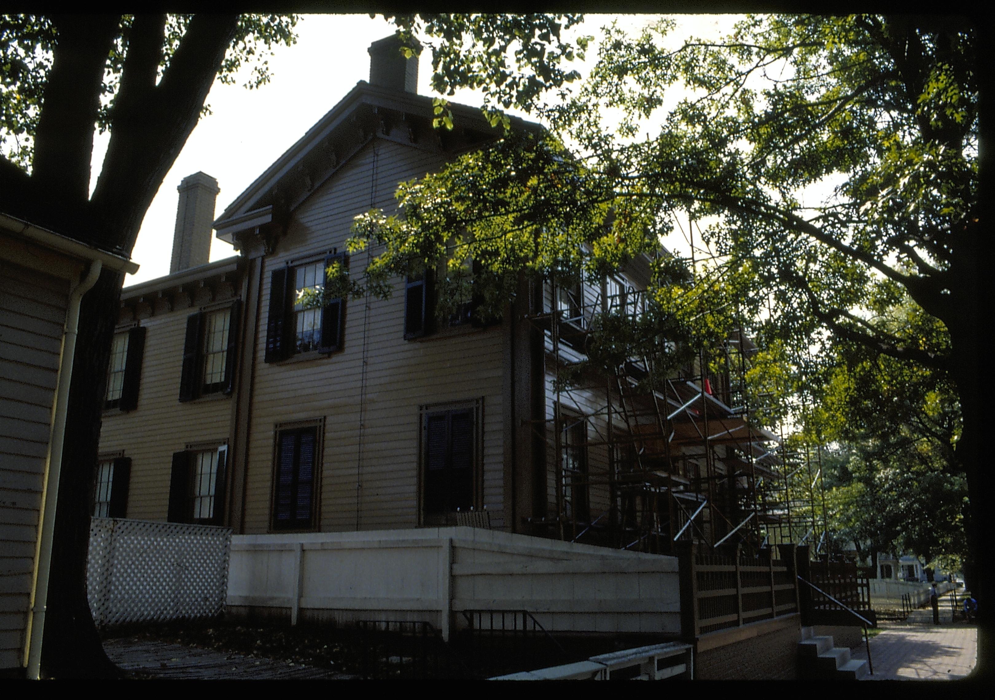 NA slide sleeve (Archives-Lincoln Home Restoration), #5 Lincoln, Home, Restoration