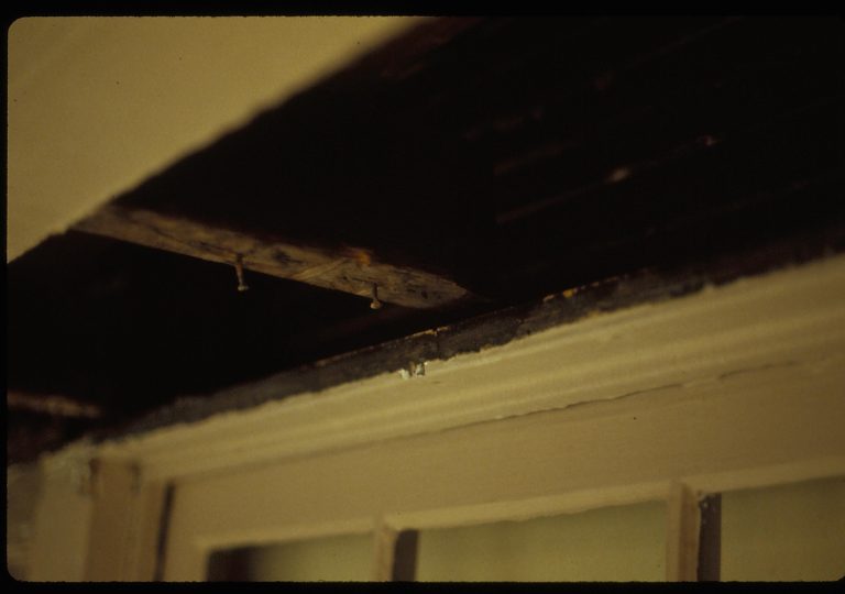 LIHO South Porch slide sleeve (Archives-Lincoln Home Restoration), #5 Lincoln, Home, Restoration