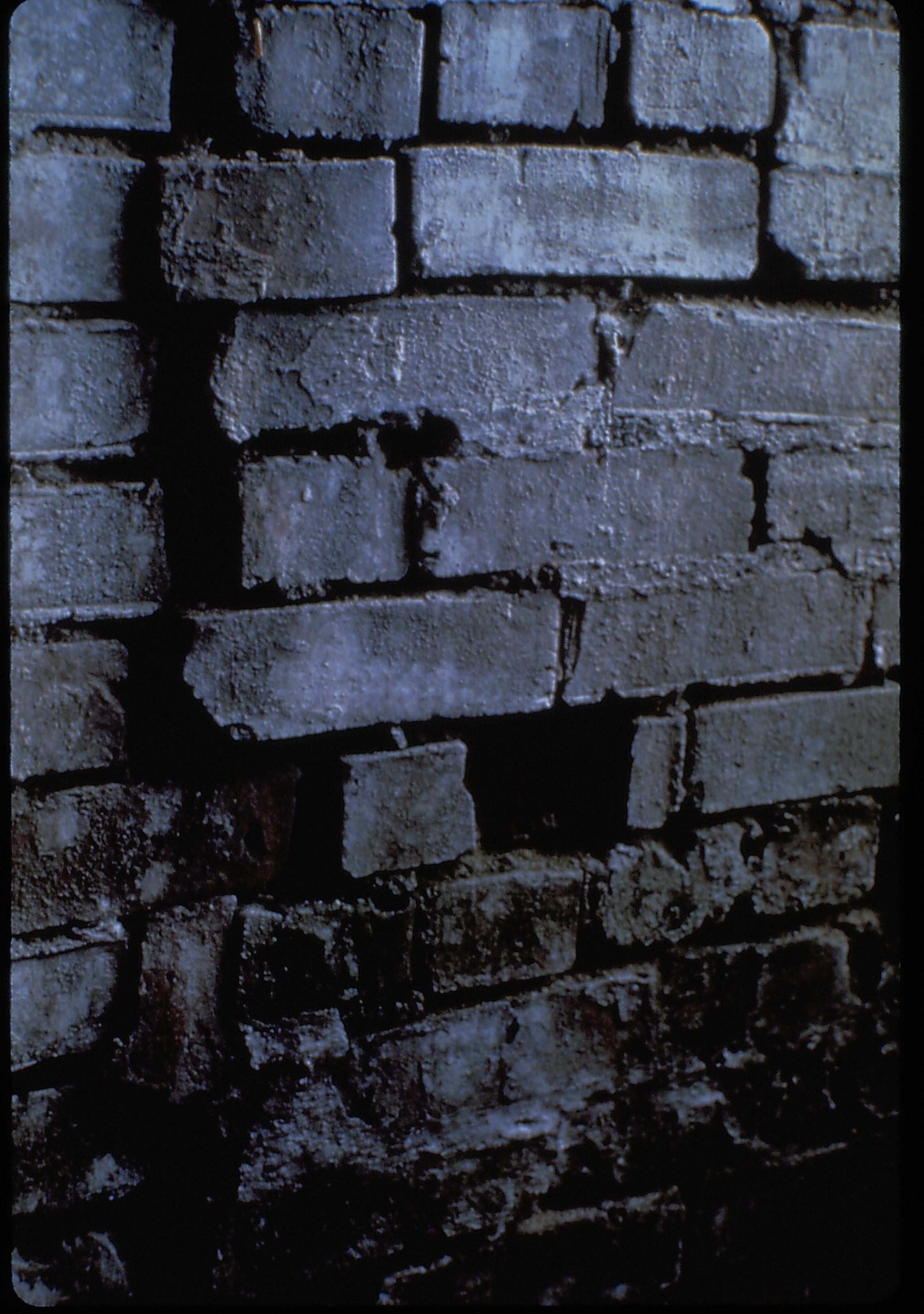 NA slide sleeve (Archives-Lincoln Home Restoration), #5 Lincoln, Home, Restoration, brick, wall