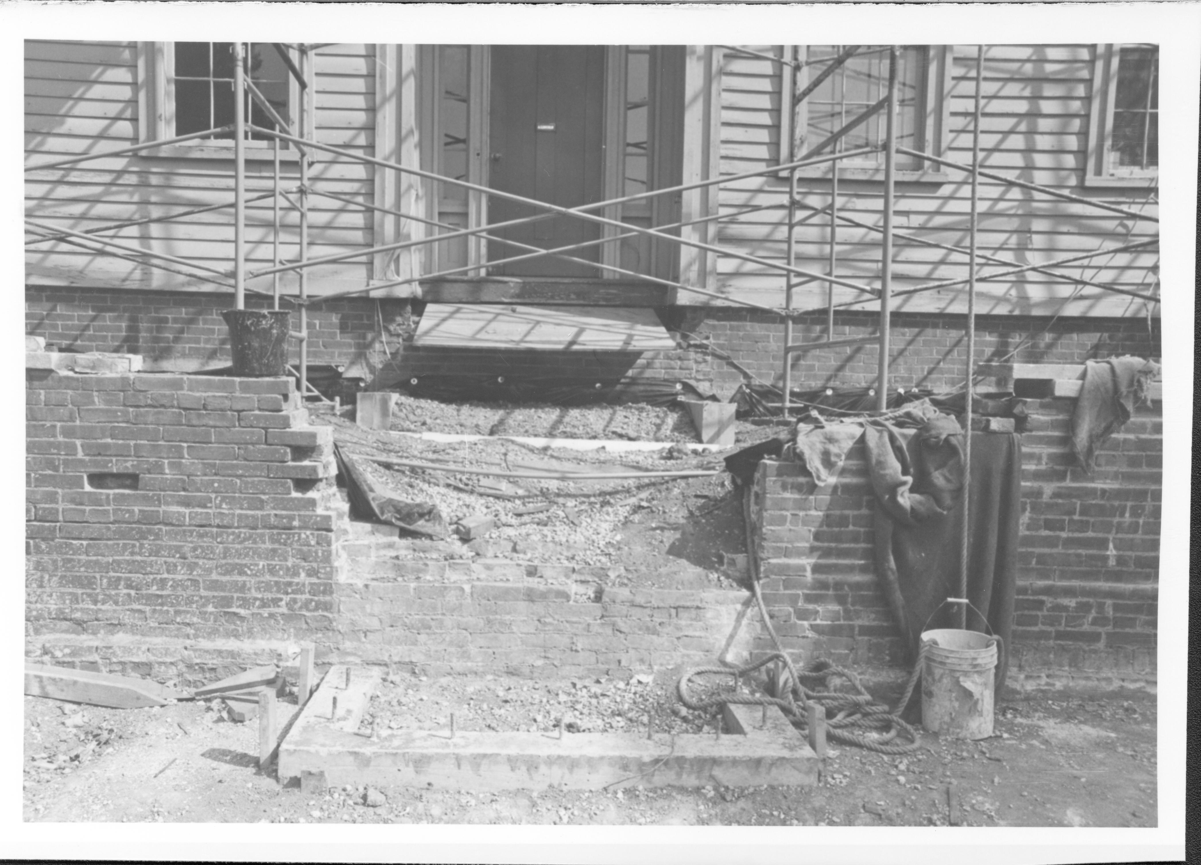 Front Steps Home Restoration; 15-8 Lincoln, Home, Restoration, Front Wall, Steps, Exterior
