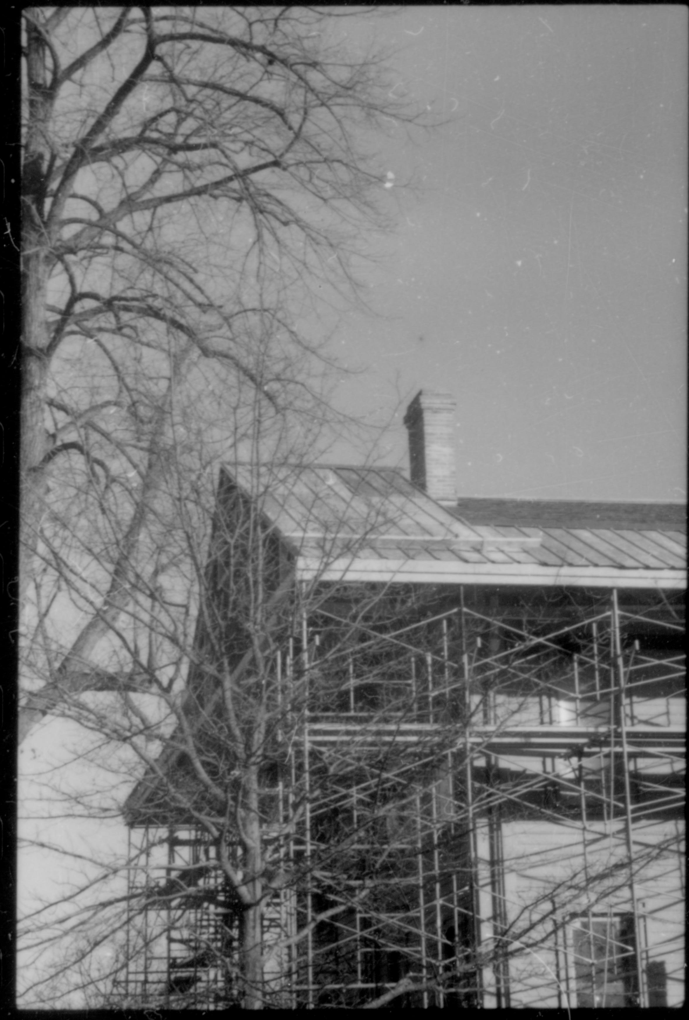 NA Lincoln, Home, Restoration, Exterior, Scaffolding