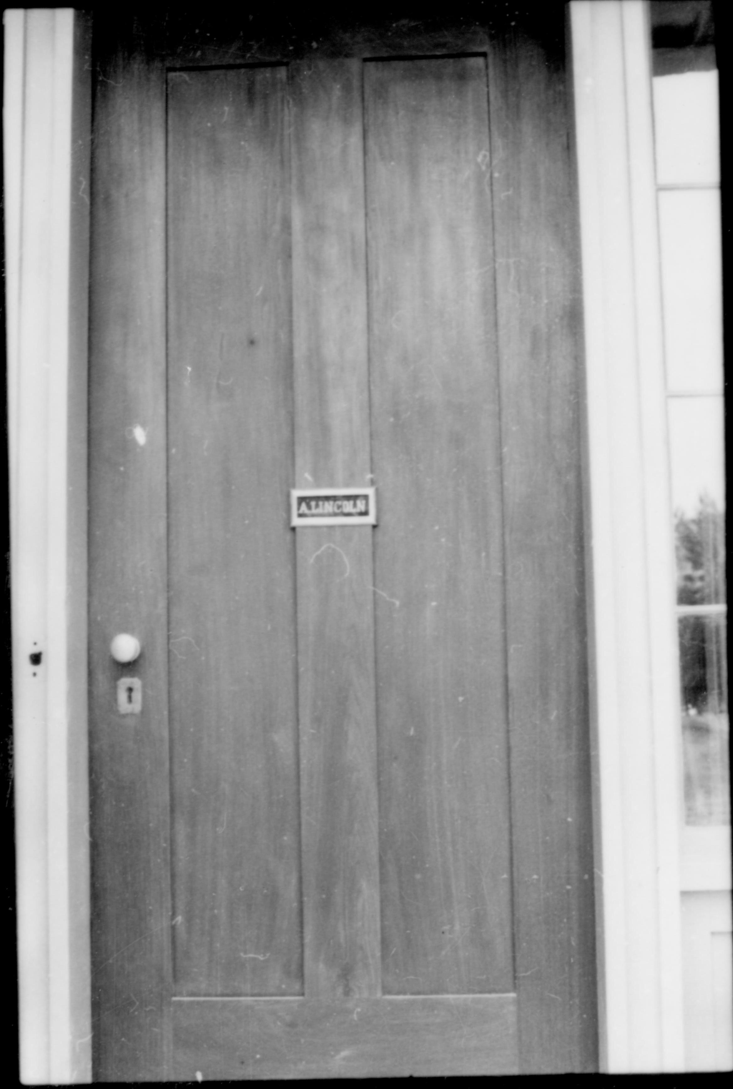 NA Lincoln, Home, Restoration, Exterior, Door
