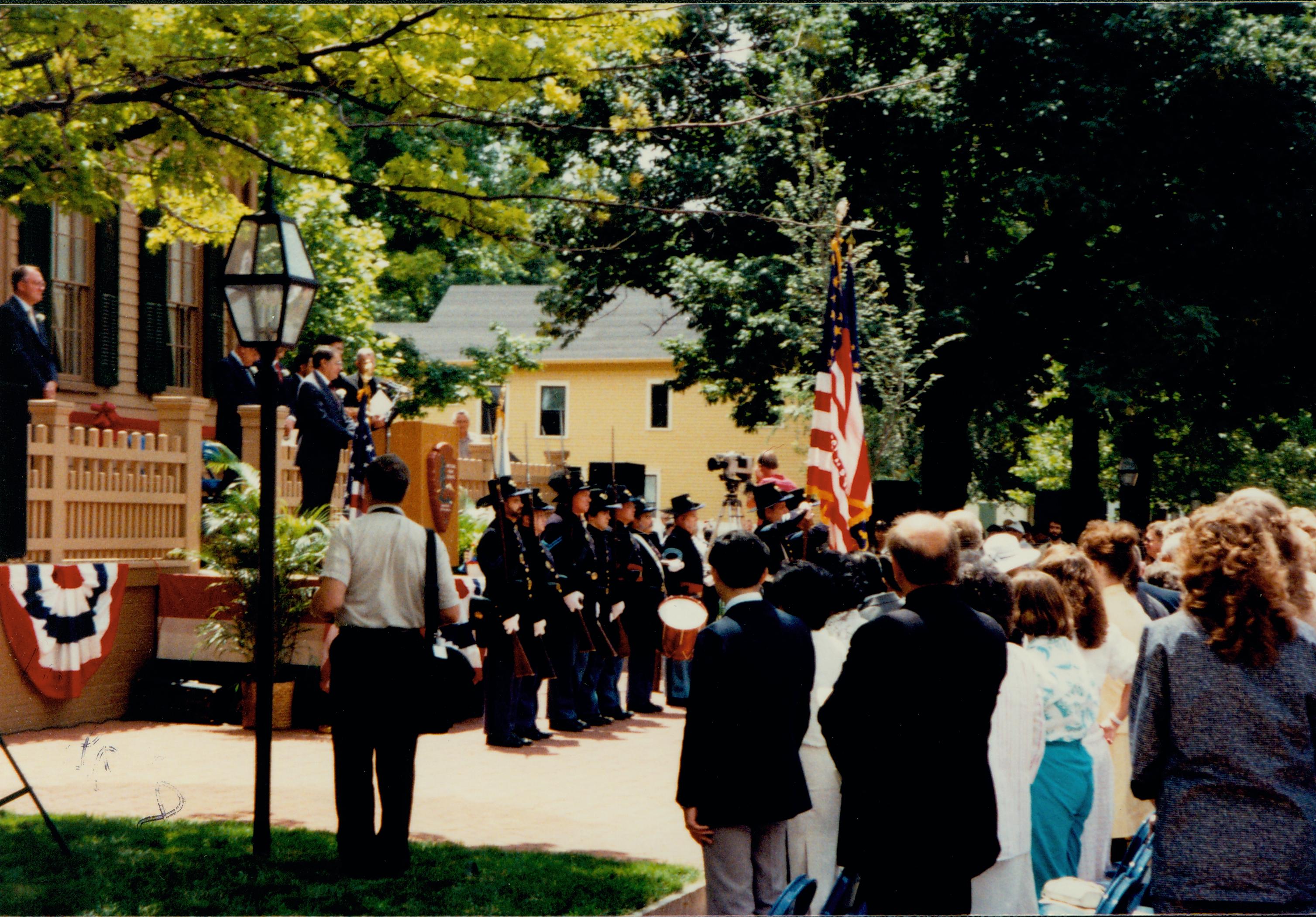 NA Lincoln, Home, Restoration, Rededication