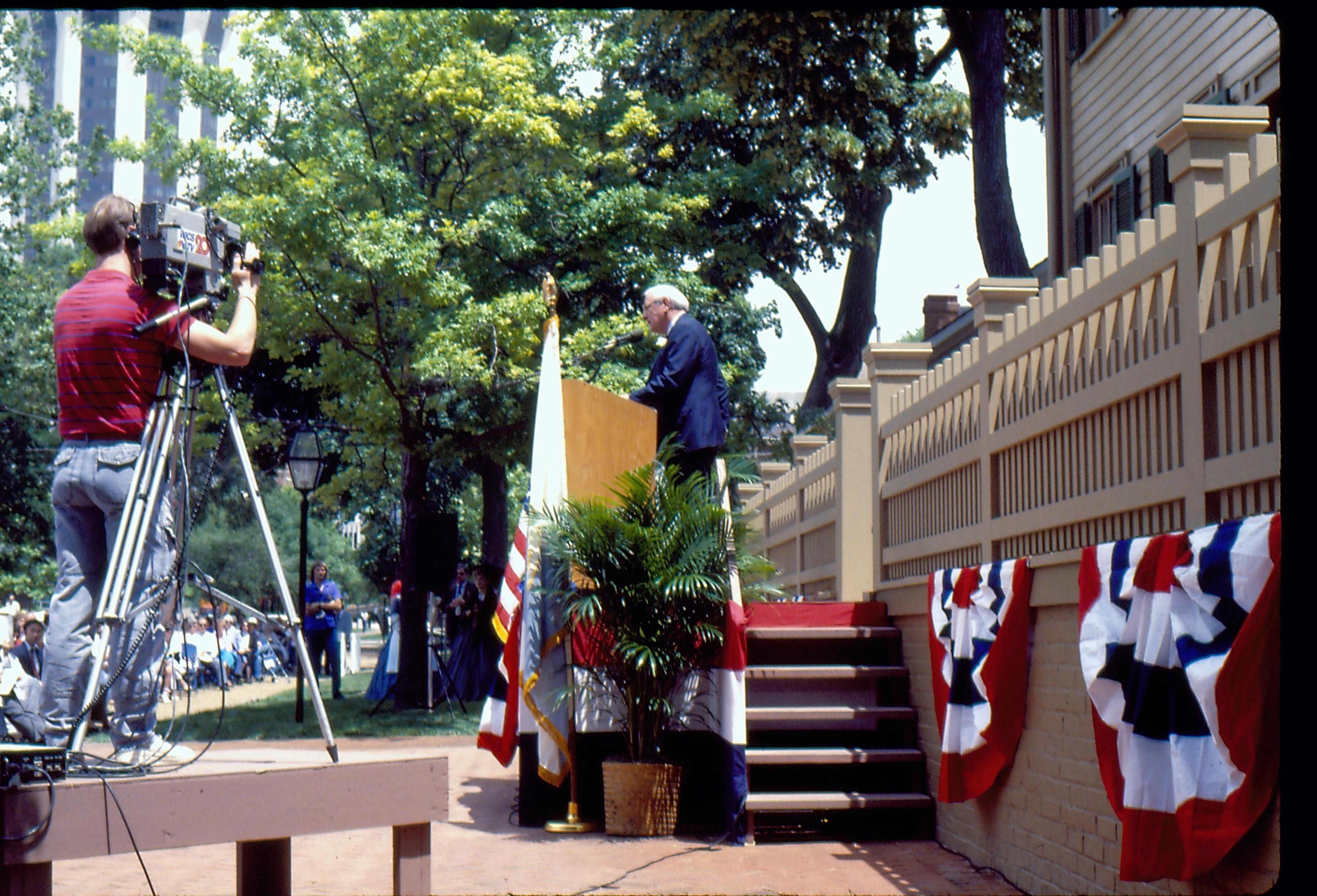 NA LIHO Reopening Speakers Lincoln, Home, Restoration, Rededication, Speakers