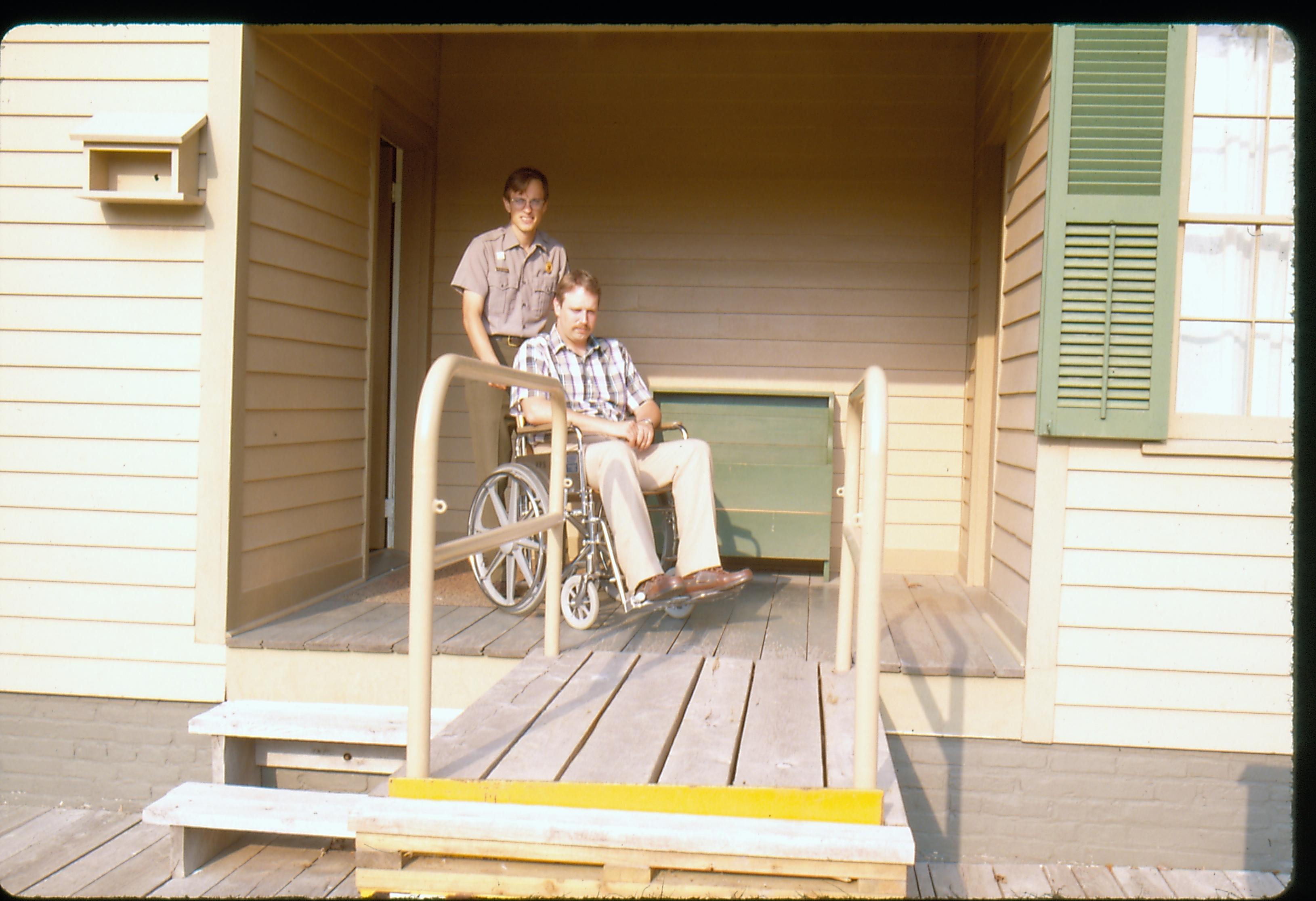 NA File Folder: Frame #27 Lincoln, Home, Handicap Lift, Wheelchair