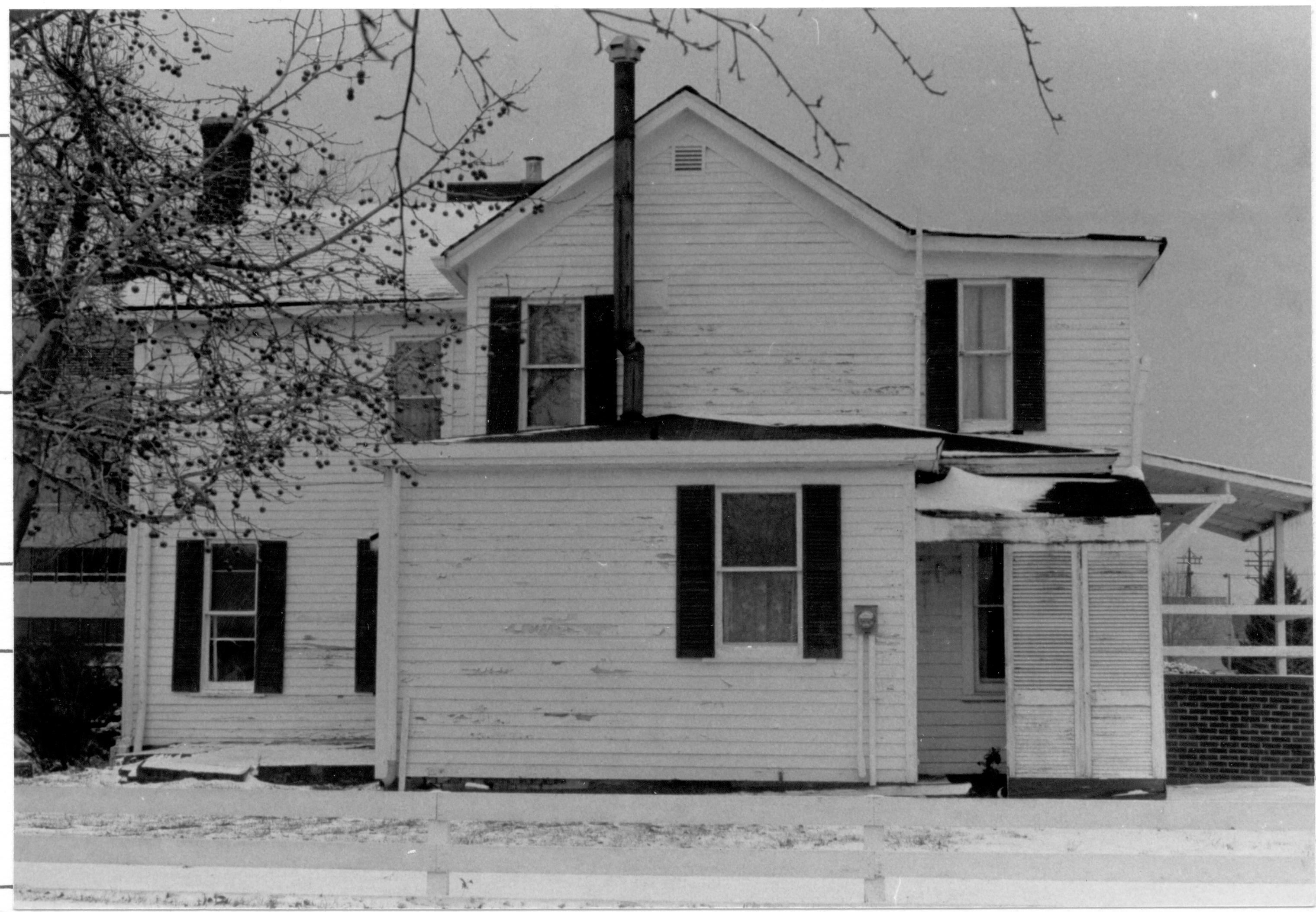 Morse House HS-9 16-18-18A; South Elevation Morse House, Exterior