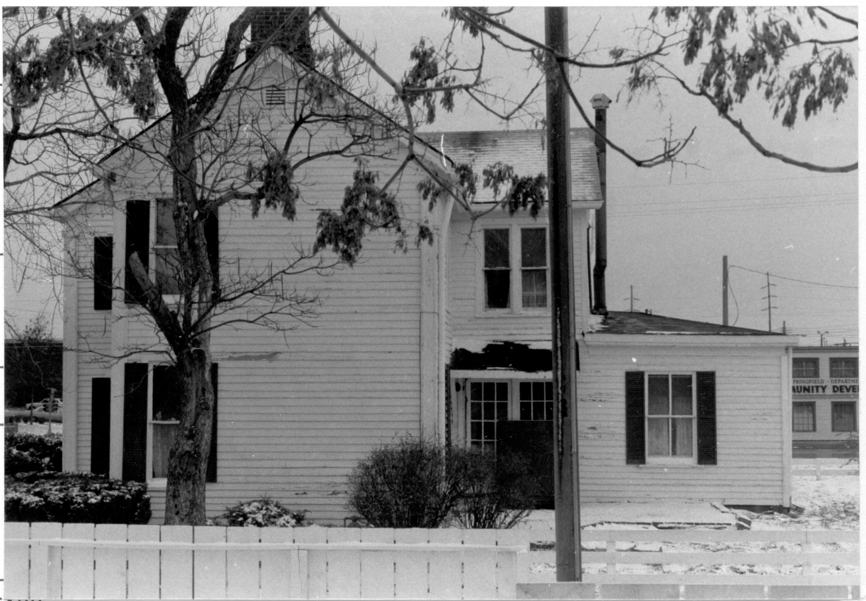 Morse House HS-9 16-20-20A; West Elevation Morse House, Exterior