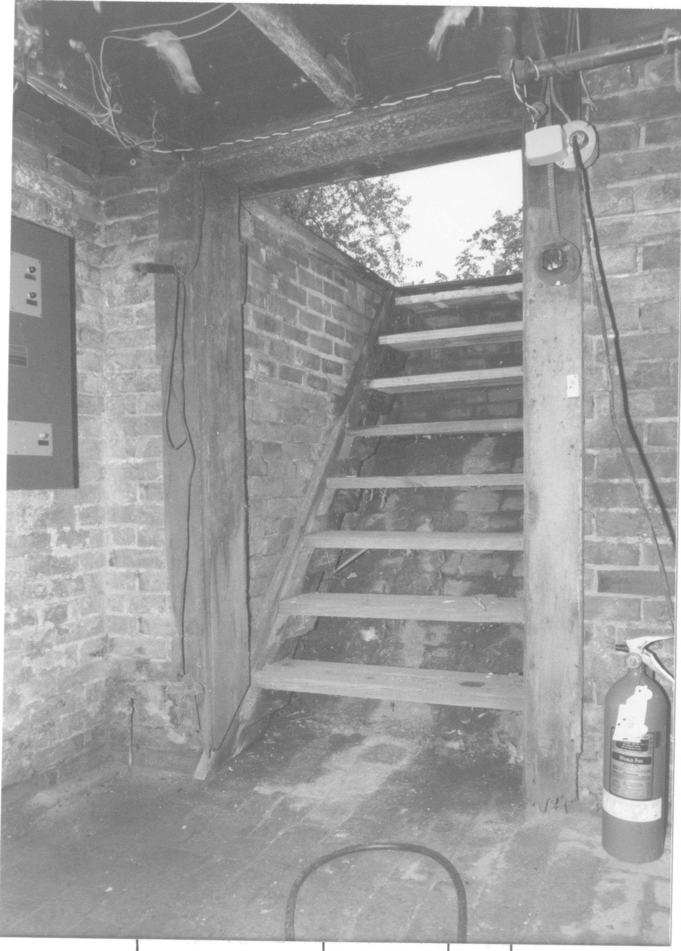 Morse House HS-9 12-9; Room 004, West Wall, Cellar Morse House, Interior