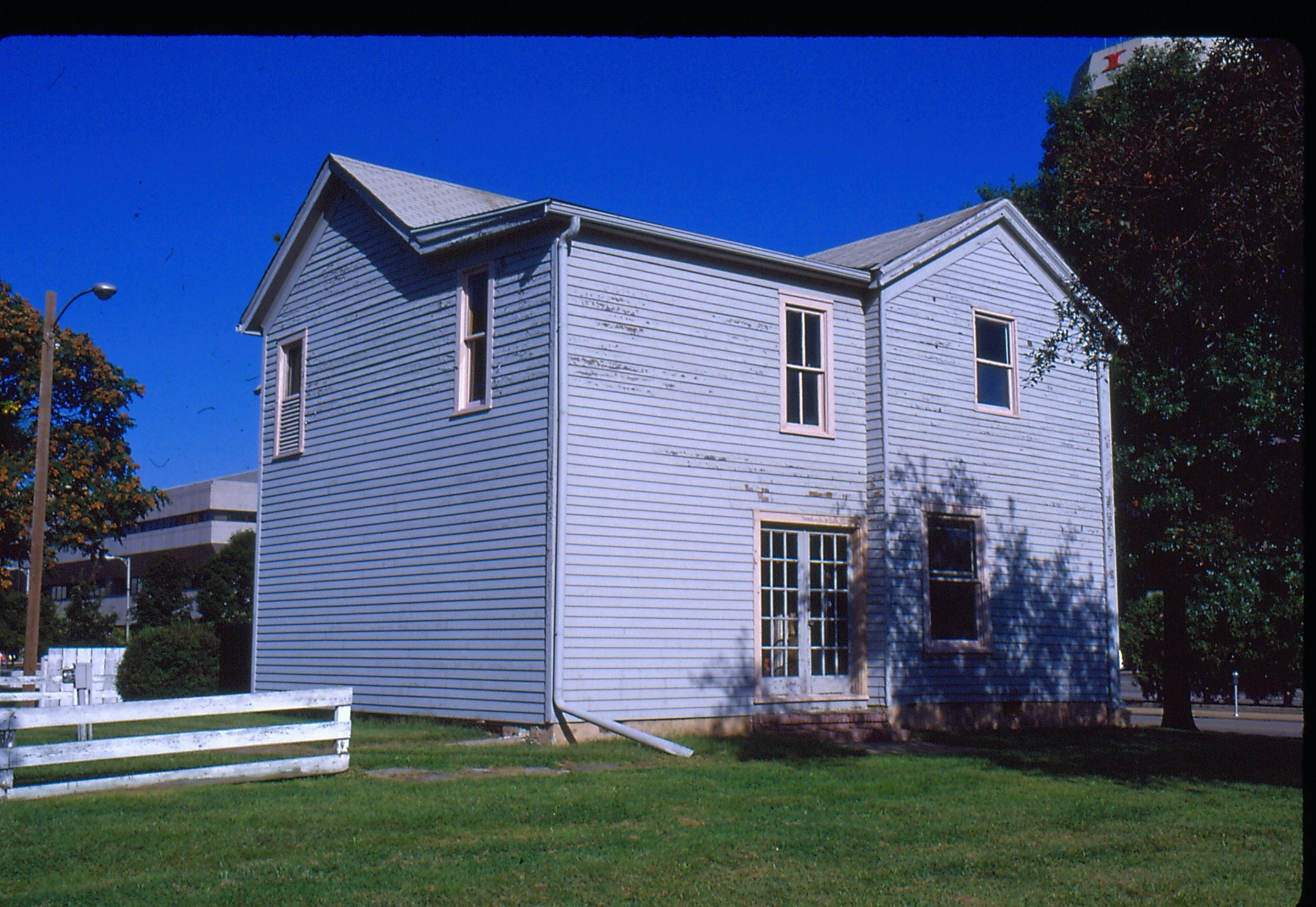 Morse Blake slide tray Morse House, Exterior