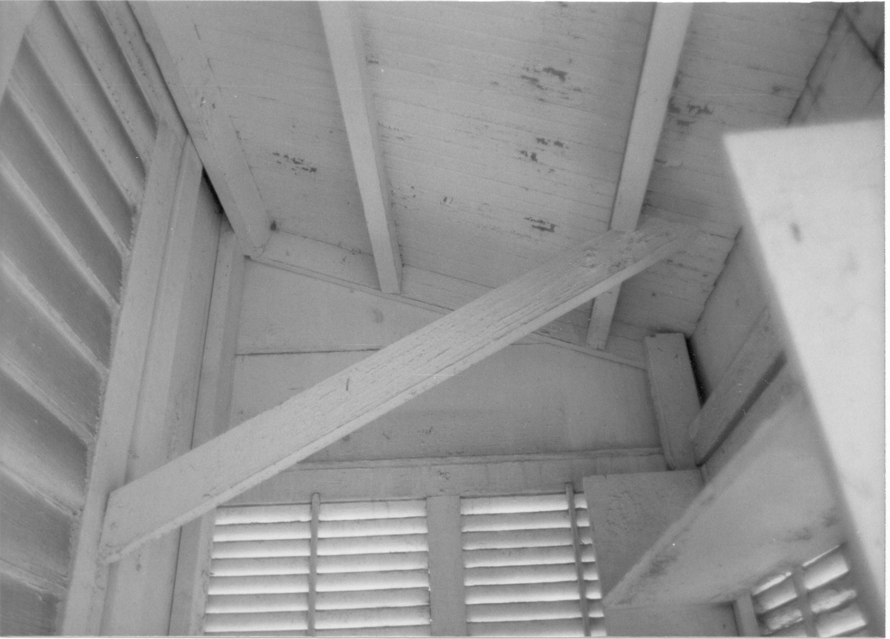 Morse House, HS-9 6-11; Room 111, Roof Framing Morse House, Exterior