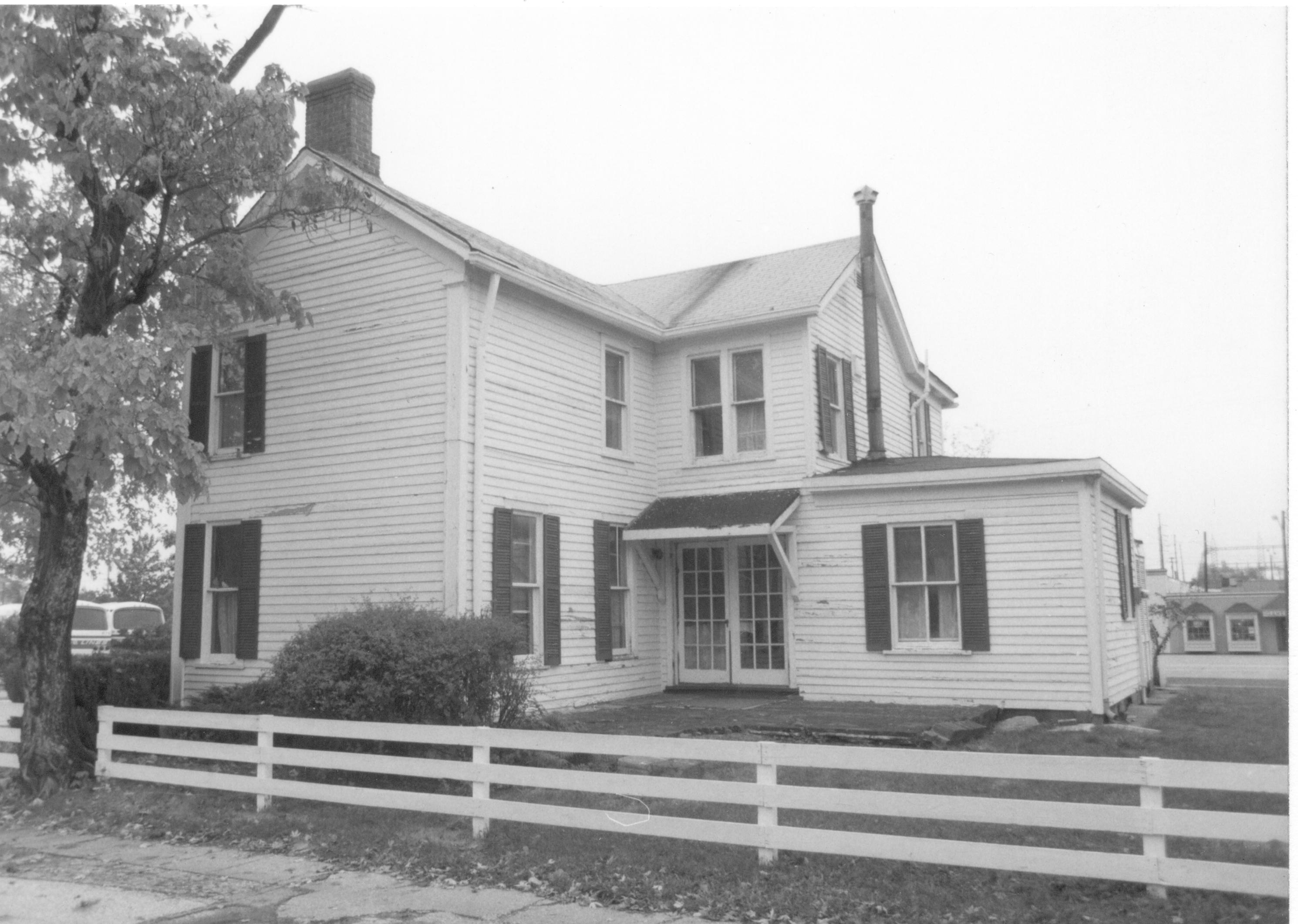 Morse House, HS-9 6-17; West Elevation Morse House, Exterior